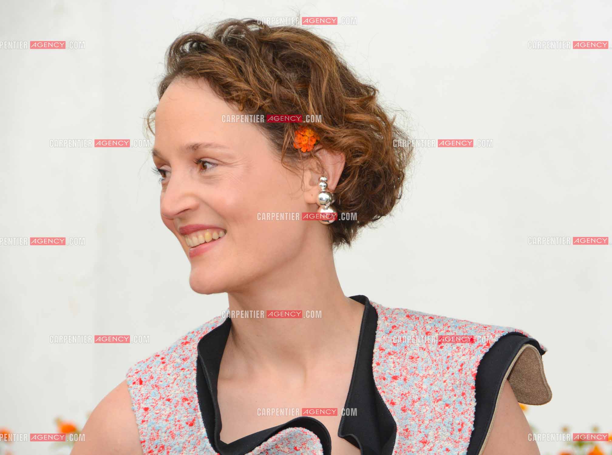 Ouverture du  77ème Festival de Cannes du 14 au 25 mai 2024. L' actrice luxembourgeoise Vicky Krieps.