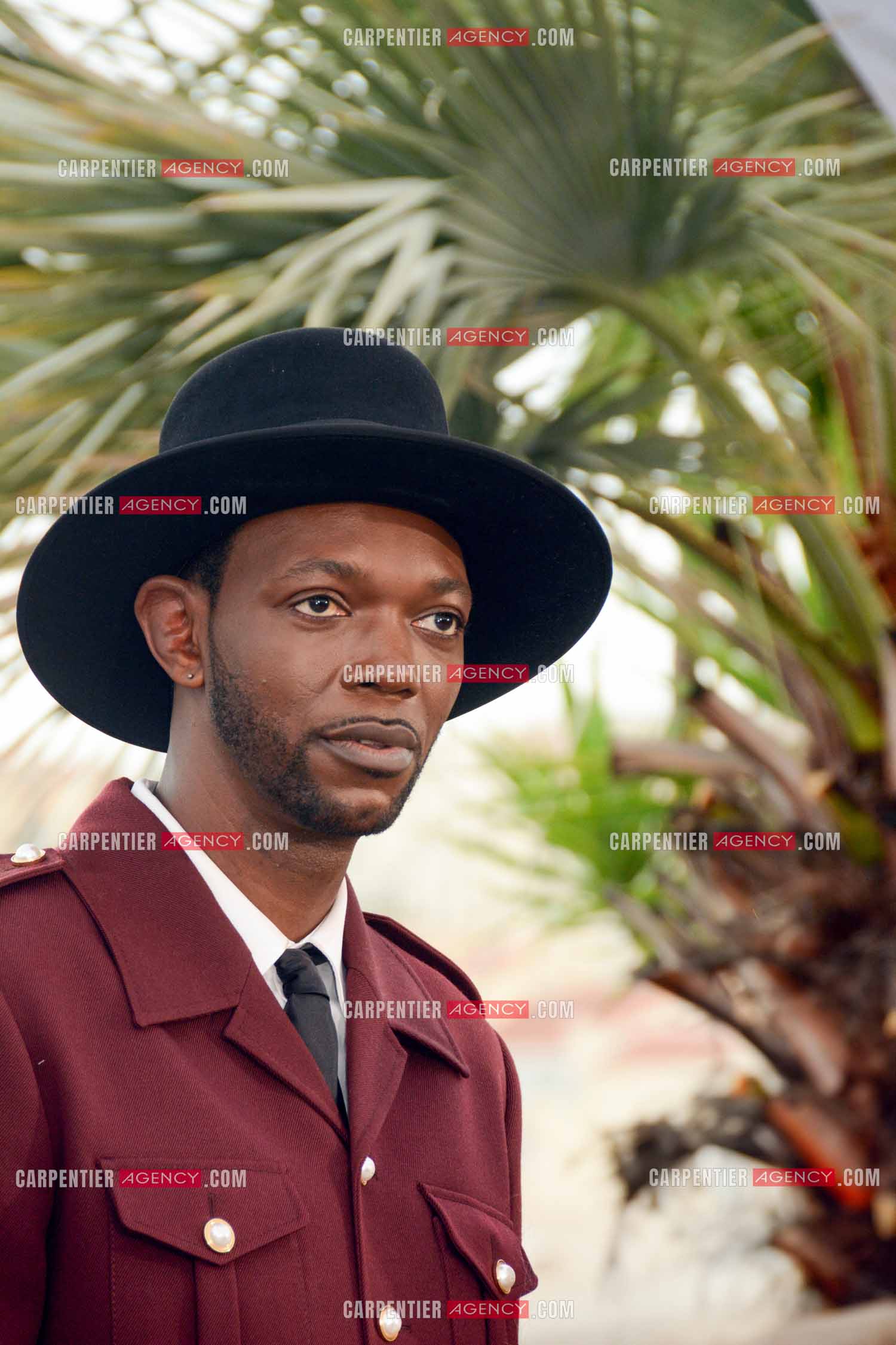 Ouverture du  77ème Festival de Cannes du 14 au 25 mai 2024. Le rappeur et réalisateur belge Baloji lors du photocall.