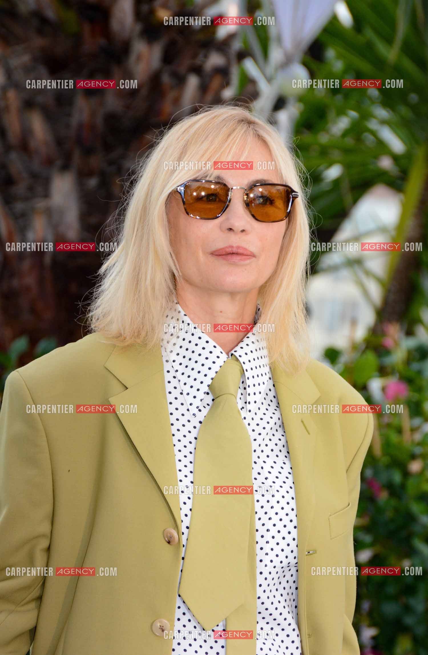 Ouverture du  77ème Festival de Cannes du 14 au 25 mai 2024. L'actrice Emmanuelle Béart lors du  photocall.