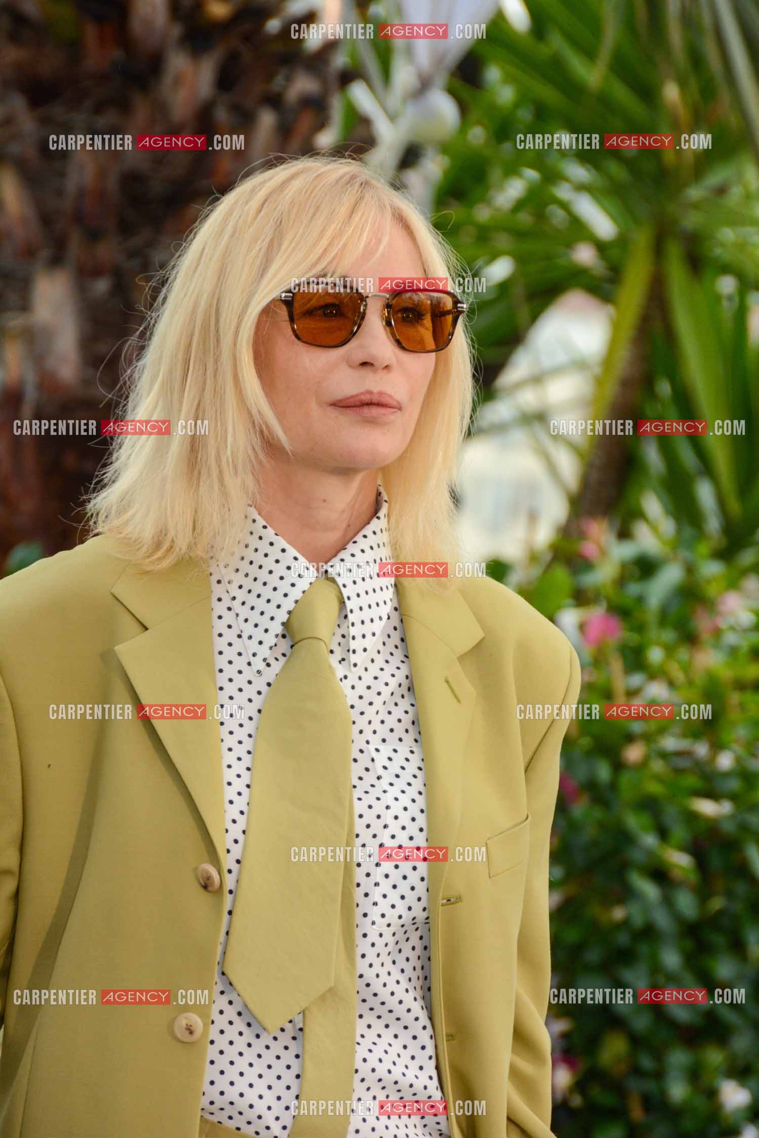 Ouverture du  77ème Festival de Cannes du 14 au 25 mai 2024. L'actrice Emmanuelle Béart lors du  photocall.