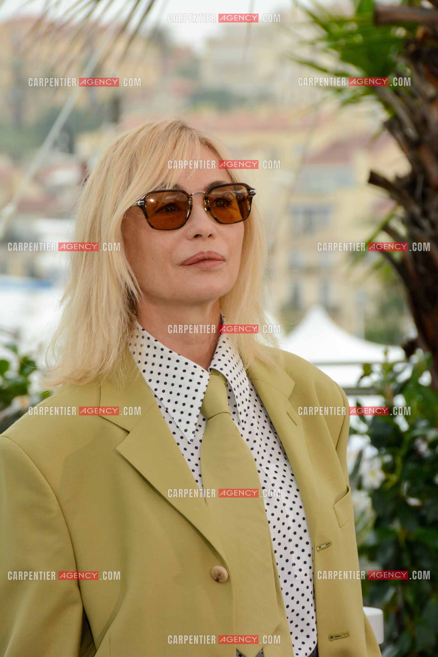 Ouverture du  77ème Festival de Cannes du 14 au 25 mai 2024. L'actrice Emmanuelle Béart lors du  photocall.