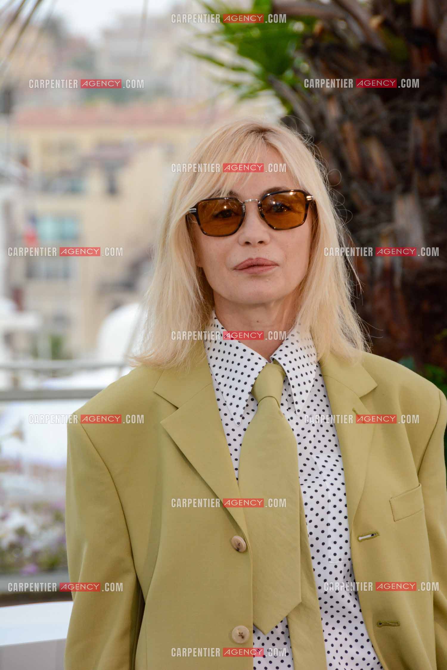 Ouverture du  77ème Festival de Cannes du 14 au 25 mai 2024. L'actrice Emmanuelle Béart lors du  photocall.