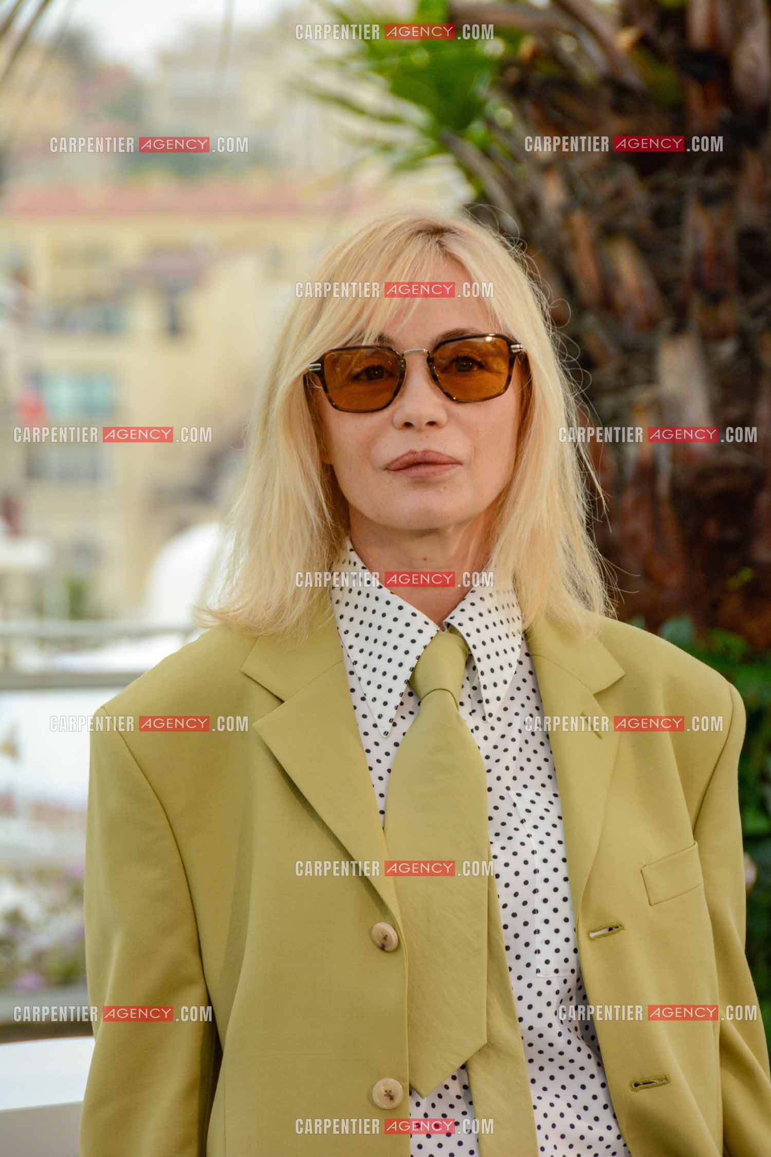 Ouverture du  77ème Festival de Cannes du 14 au 25 mai 2024. L'actrice Emmanuelle Béart lors du  photocall.