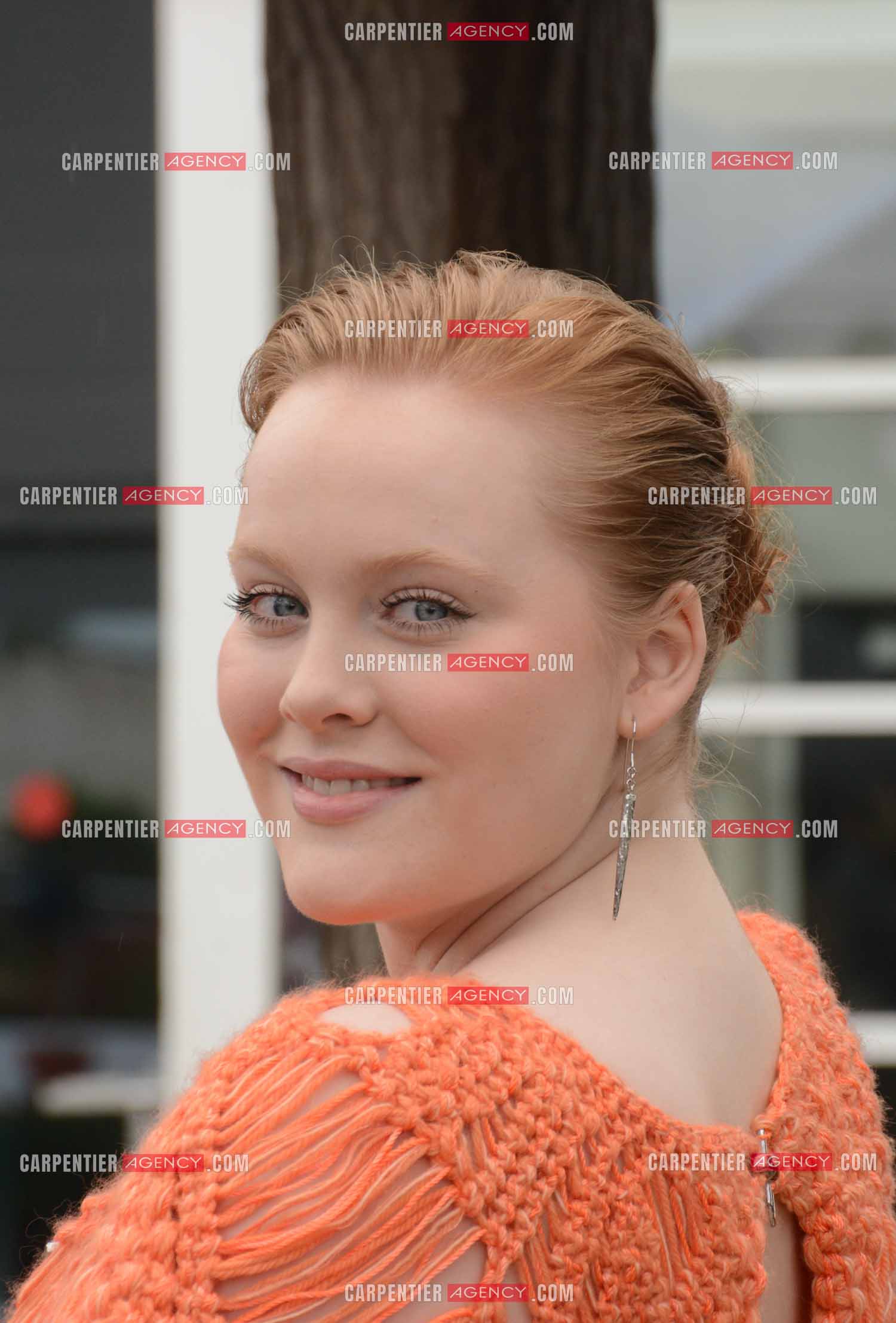 Ouverture du  77ème Festival de Cannes du 14 au 25 mai 2024. L'actrice Katla Njelsdottir lors du photocall.