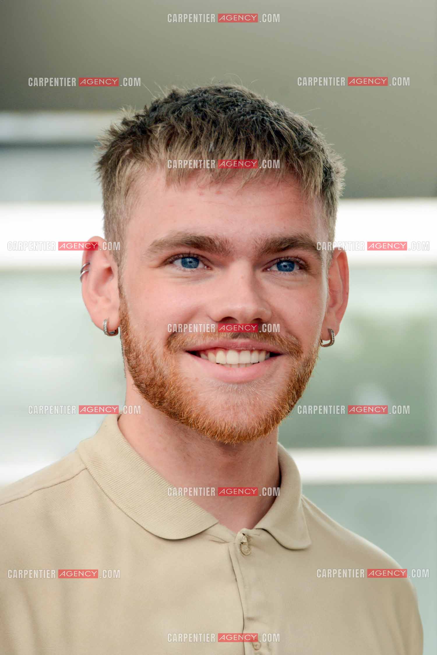 Ouverture du  77ème Festival de Cannes du 14 au 25 mai 2024. L'acteur Baldur Einarsson lors du photocall.