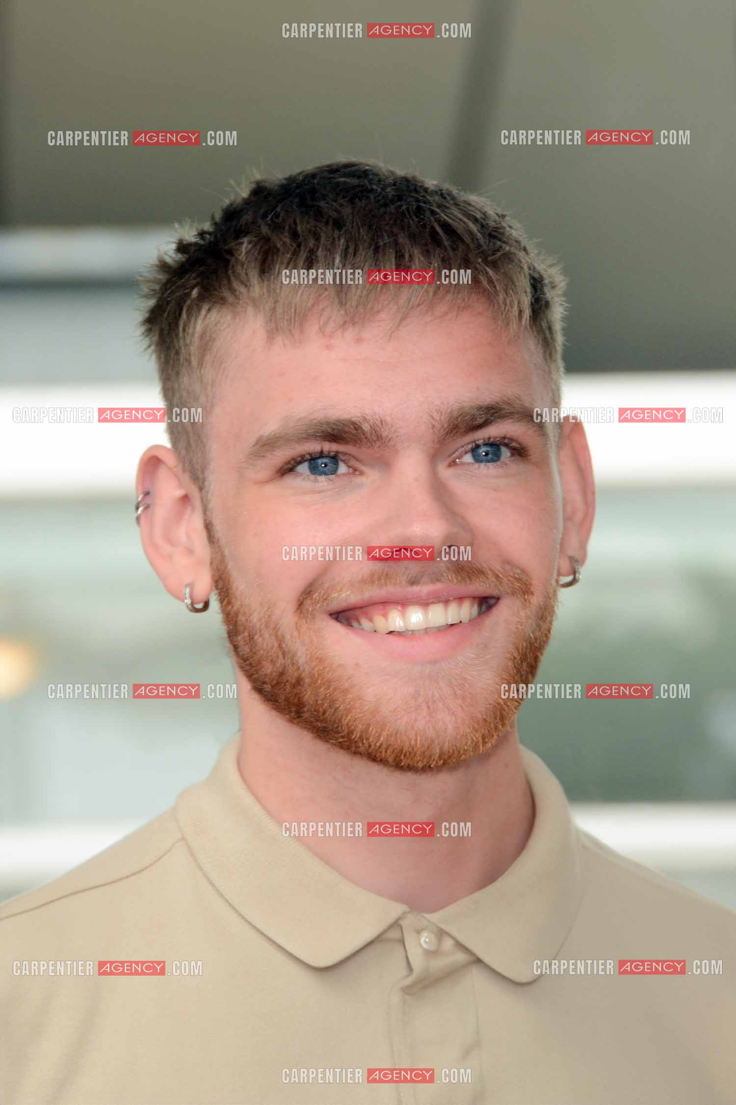Ouverture du  77ème Festival de Cannes du 14 au 25 mai 2024. L'acteur Baldur Einarsson lors du photocall.