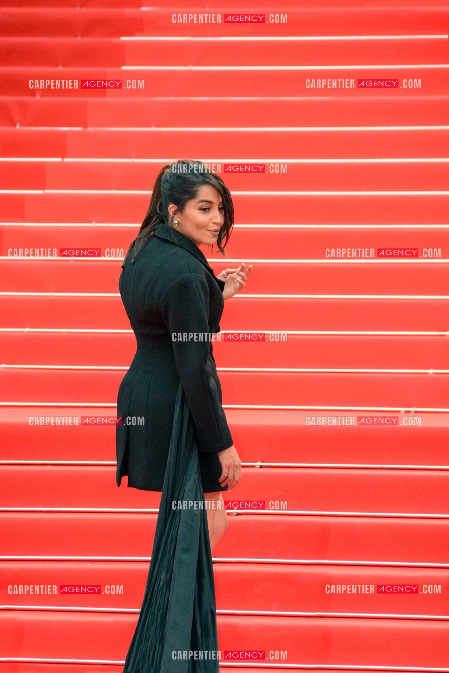 Festival de Cannes 2024. 77e édition du 14 au 25 Mai 2024. L'actrice franco-algérienne Leïla Bekhti - Montée des marches du film “ Furiosa : Une saga de “ MAD MAX “.