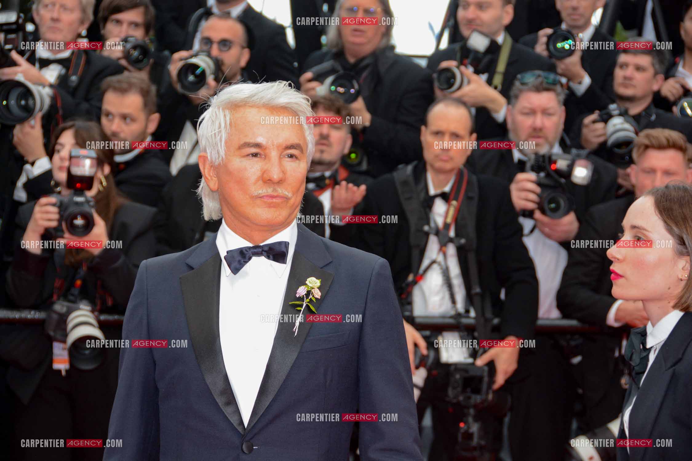 Festival de Cannes 2024. 77e édition du 14 au 25 Mai 2024. Le réalisateur et producteur australien Baz Luhrmann - Montée des marches du film « Furiosa : Une saga de “ MAD MAX “.