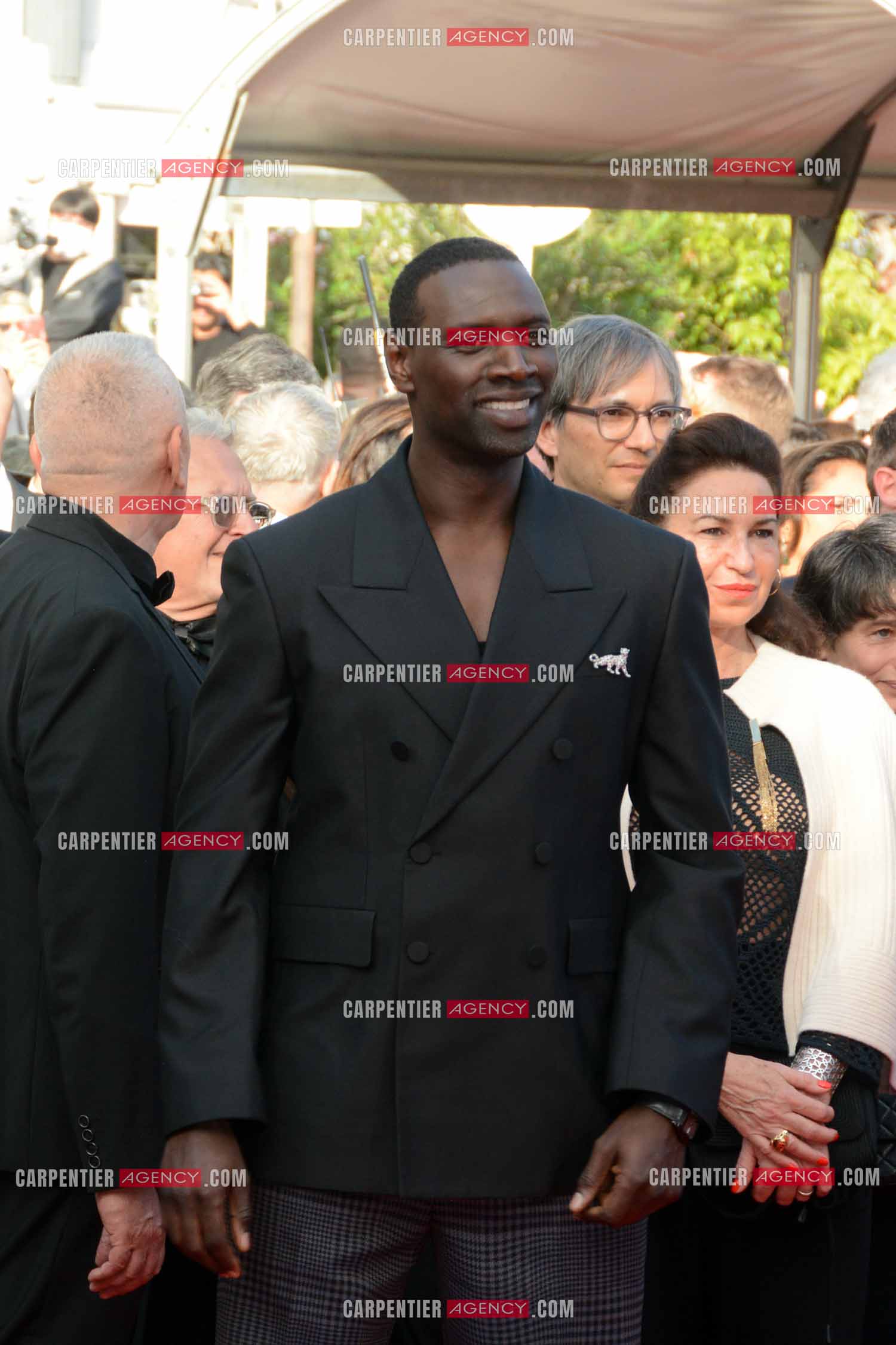 Festival de Cannes 2024. 77e édition du 14 au 25 Mai 2024. Montée des marches du film “ Megalopolis “. L'acteur Omar Sy.