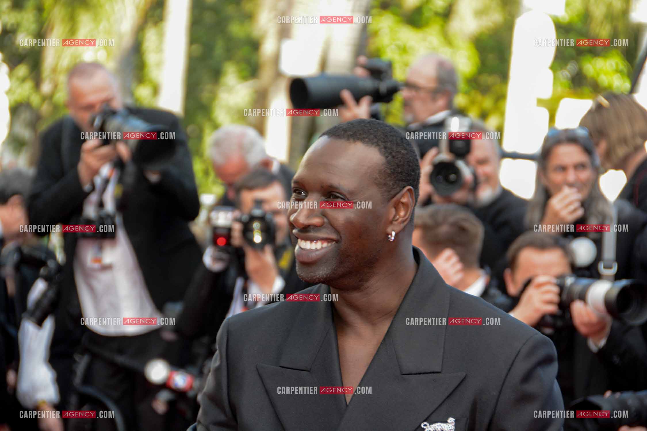 Festival de Cannes 2024. 77e édition du 14 au 25 Mai 2024. Montée des marches du film “ Megalopolis “. L'acteur Omar Sy.