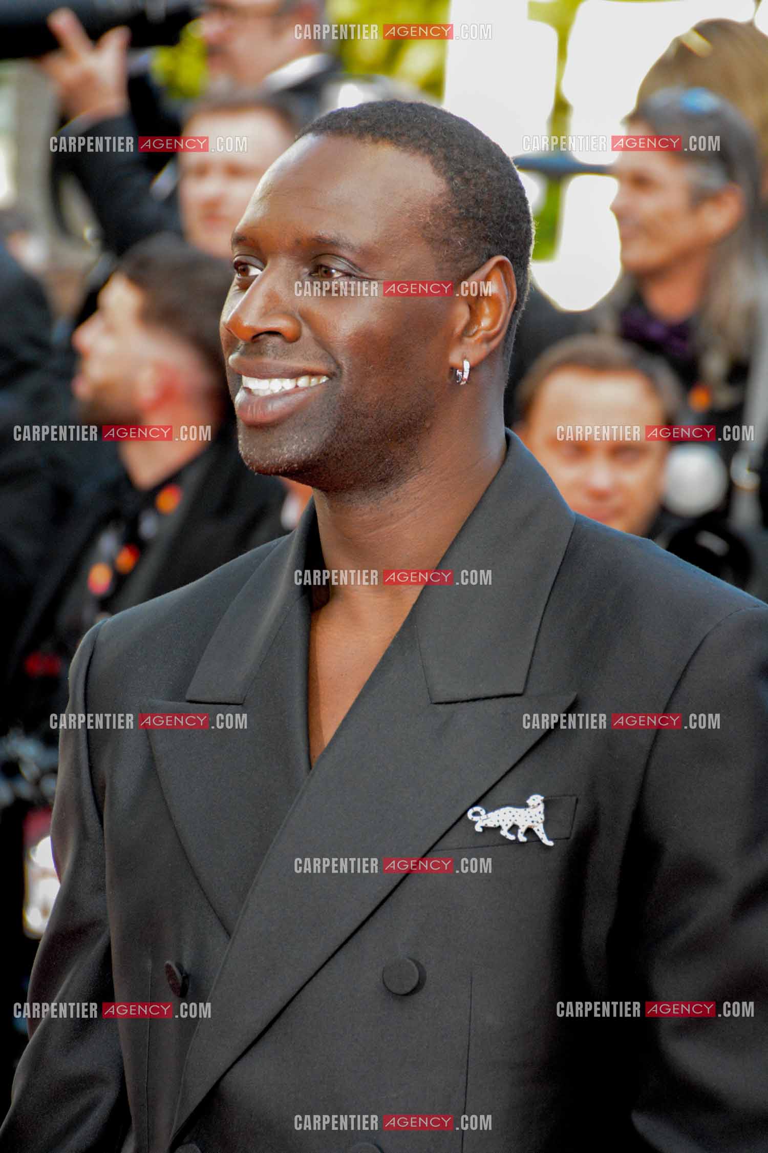 Festival de Cannes 2024. 77e édition du 14 au 25 Mai 2024. Montée des marches du film “ Megalopolis “. L'acteur Omar Sy.