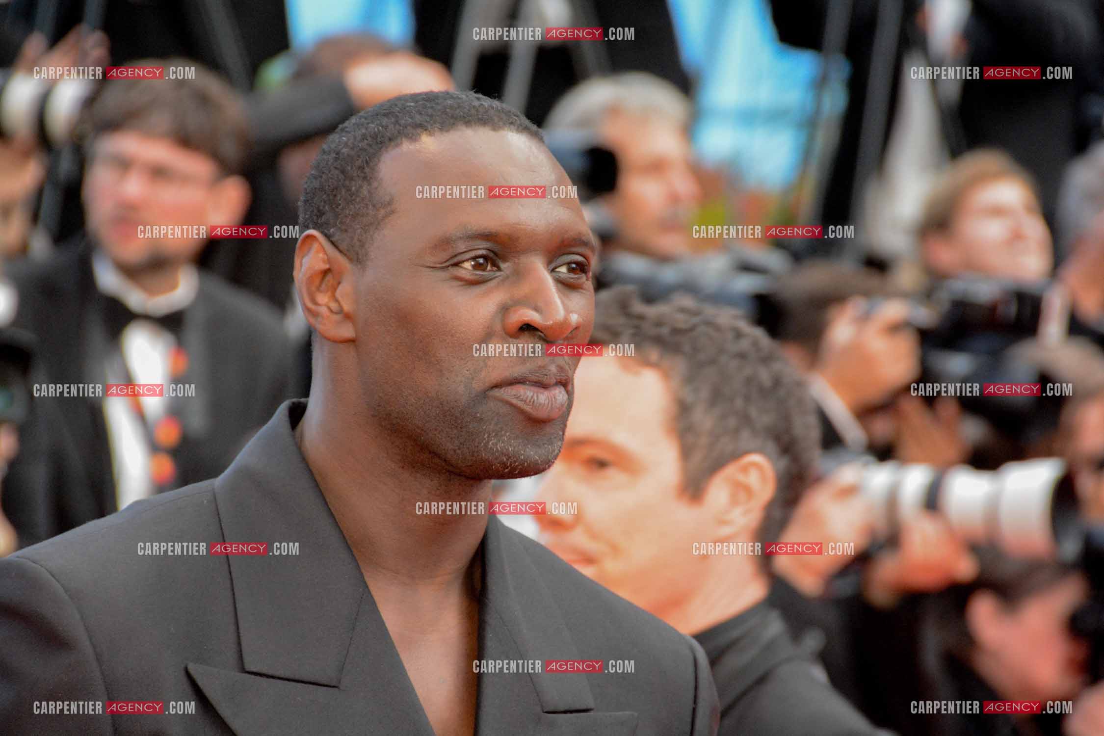 Festival de Cannes 2024. 77e édition du 14 au 25 Mai 2024. Montée des marches du film “ Megalopolis “. L'acteur Omar Sy.