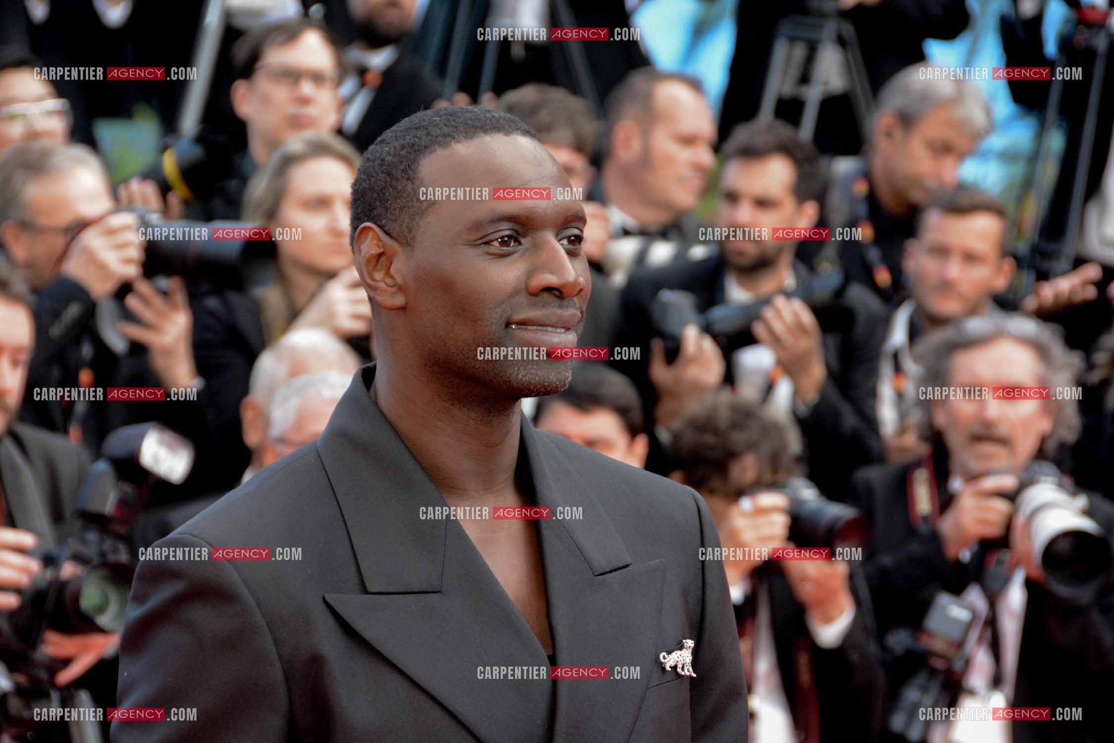 Festival de Cannes 2024. 77e édition du 14 au 25 Mai 2024. Montée des marches du film “ Megalopolis “. L'acteur Omar Sy.