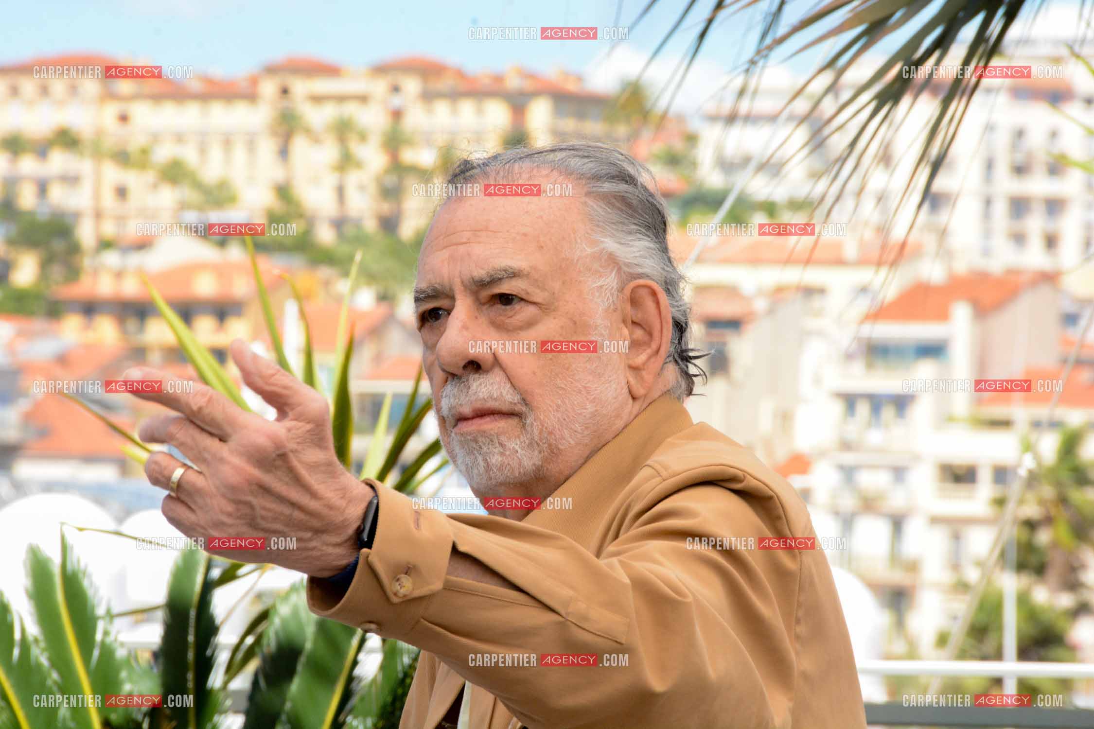 Festival de Cannes 2024. 77e édition du 14 au 25 Mai 2024. Le réalisateur et sénariste Francis Ford Coppola pour la projection du film “ Megalopolis “.