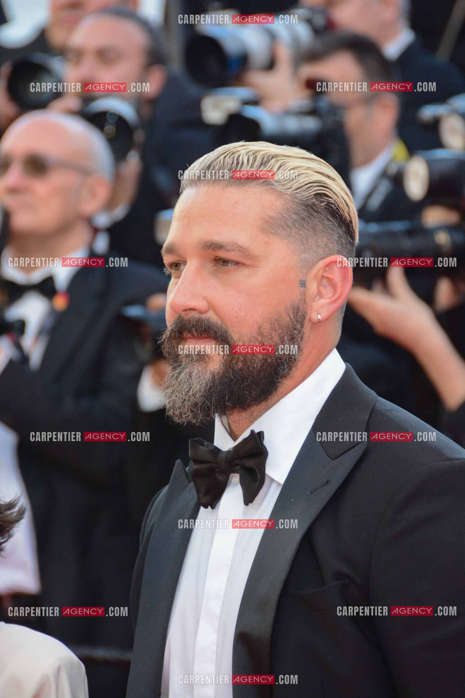 Festival de Cannes 2024. 77e édition du 14 au 25 Mai 2024. L'acteur Shia LaBeouf pour la projection du film “ Megalopolis “.