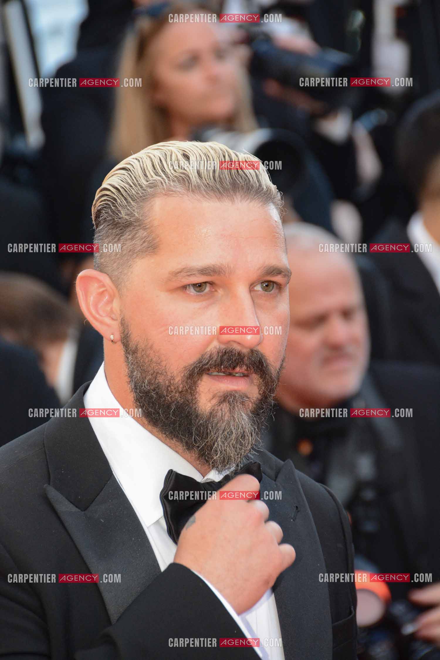 Festival de Cannes 2024. 77e édition du 14 au 25 Mai 2024. L'acteur Shia LaBeouf pour la projection du film “ Megalopolis “.
