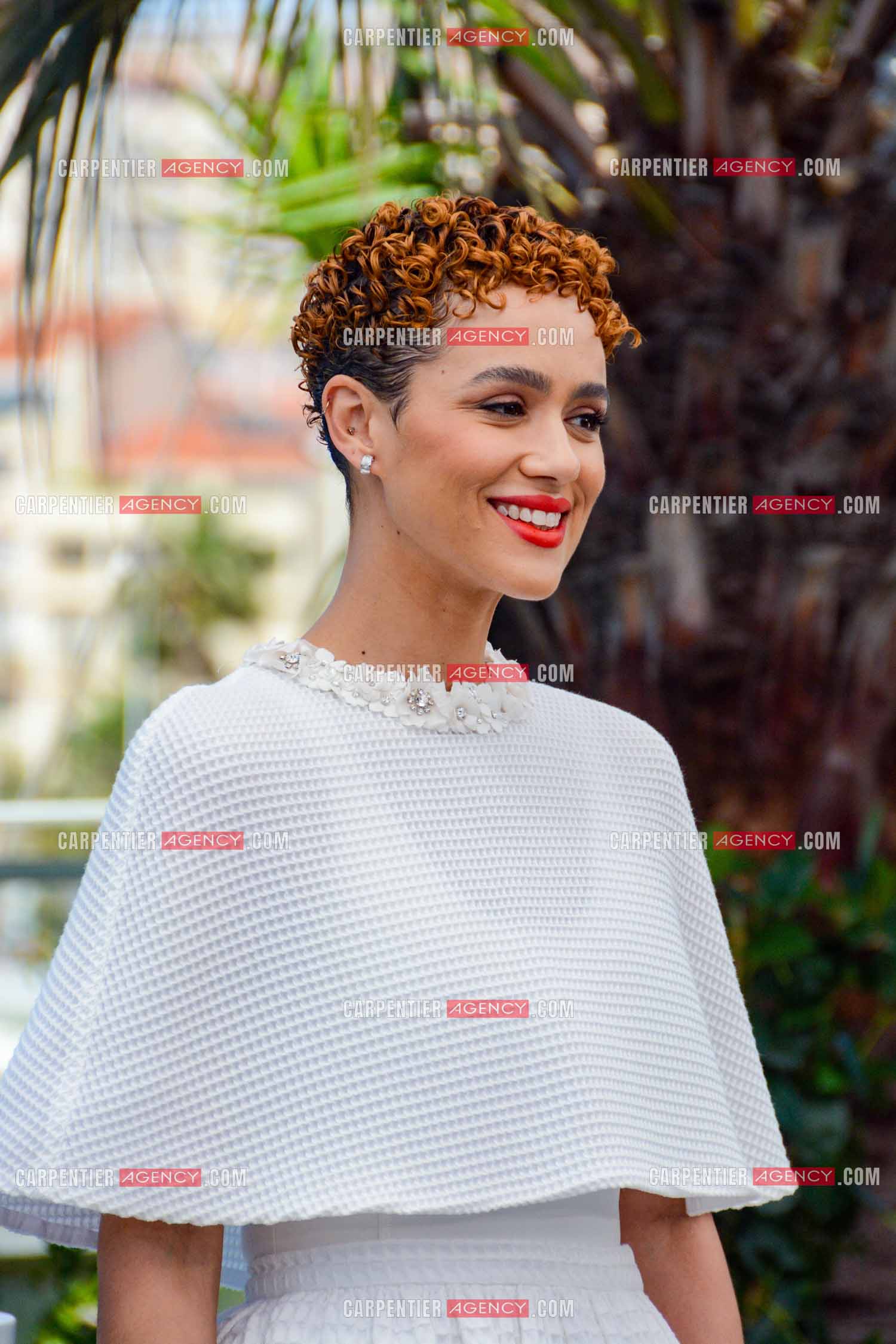 Festival de Cannes 2024. 77e édition du 14 au 25 Mai 2024. L'actrice Nathalie Emmanuel pour la projection du film “ Megalopolis “.