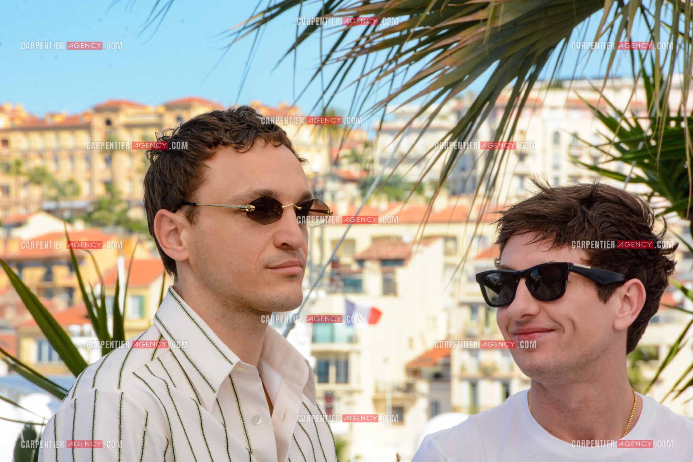 Festival de Cannes 2024. 77e édition du 14 au 25 Mai 2024. Photocall du film "Bird". Les acteurs Franz Rogowski et Barry Keoghan.