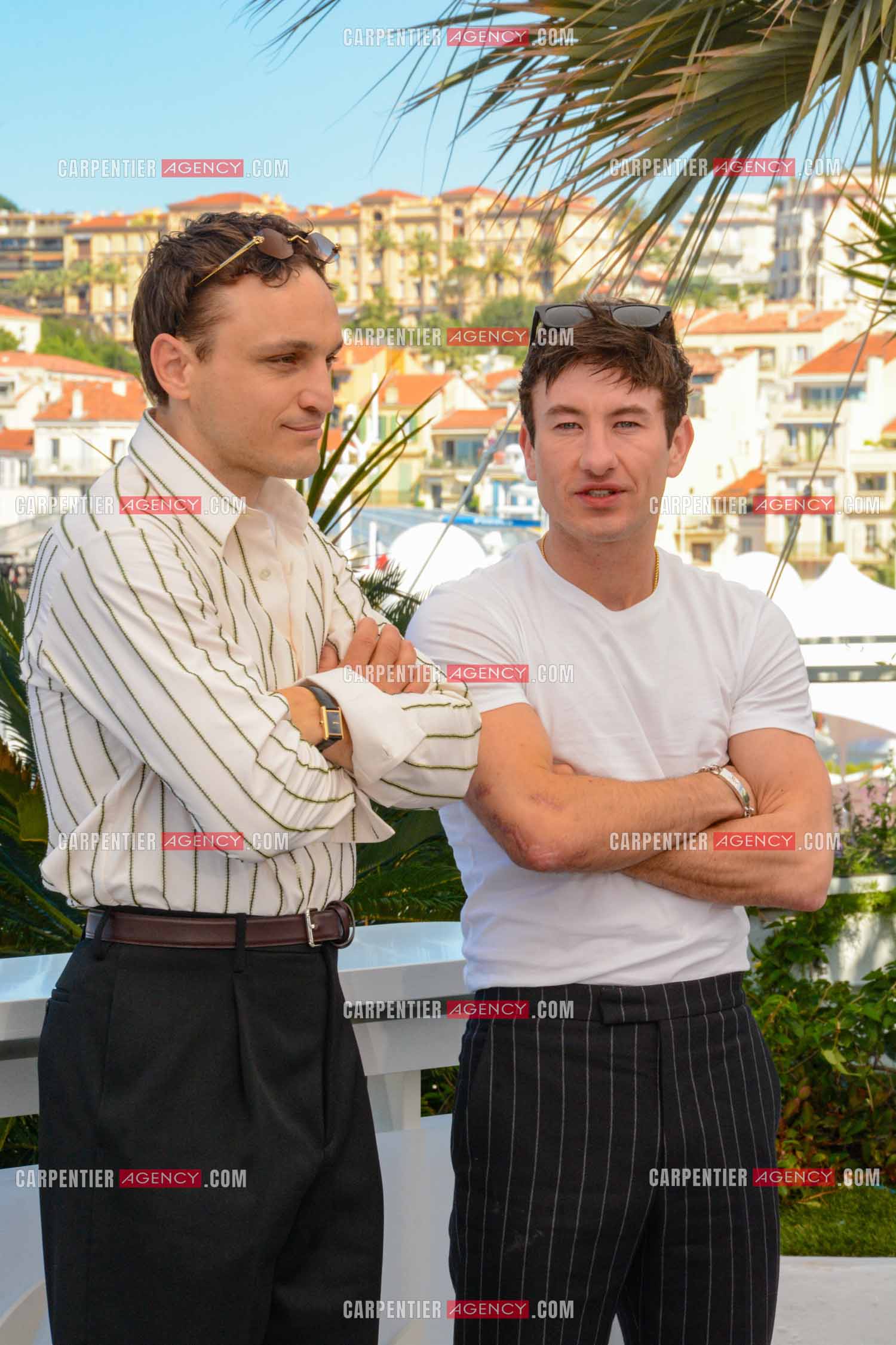 Festival de Cannes 2024. 77e édition du 14 au 25 Mai 2024. Photocall du film "Bird". Les acteurs Franz Rogowski et Barry Keoghan.