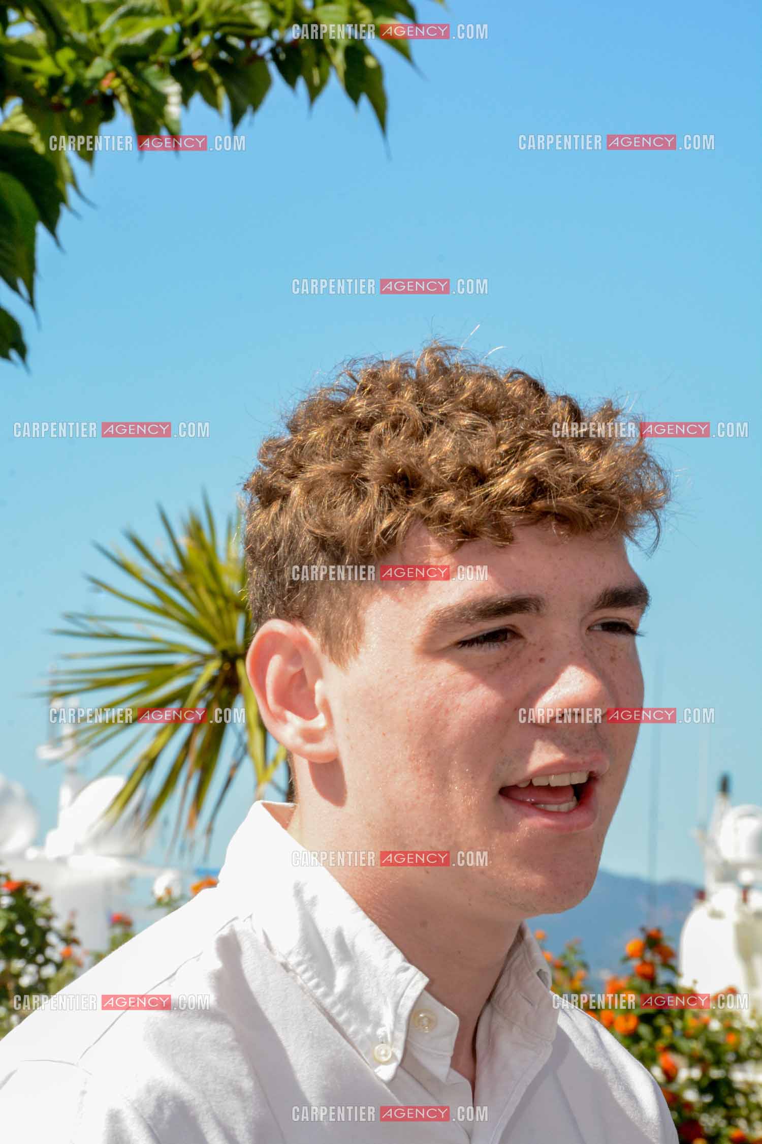 Festival de Cannes 2024. 77e édition du 14 au 25 Mai 2024. Photocall du film " Vingt Dieux ". L'acteur Armand Sancey Richard.