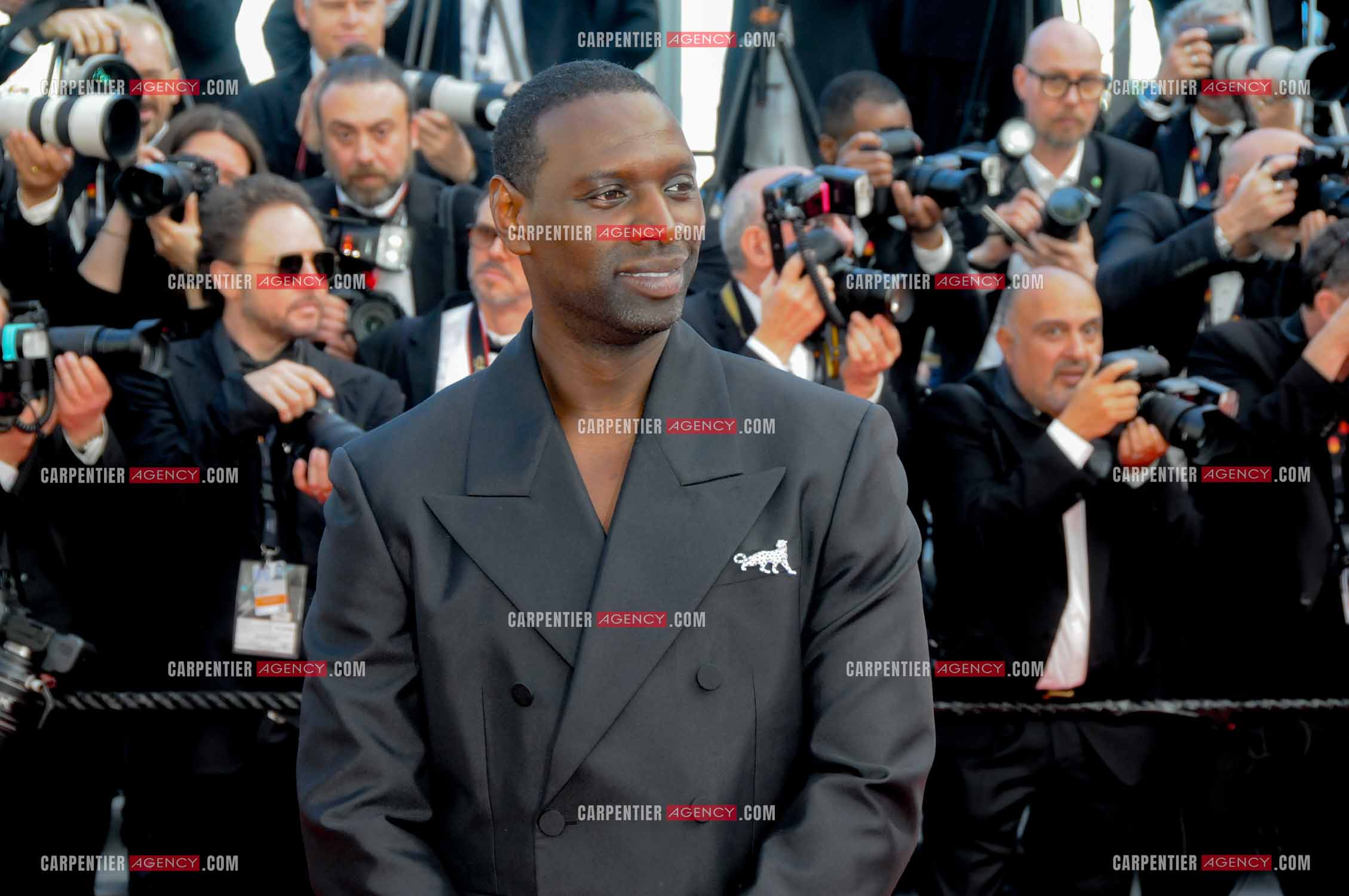 Festival de Cannes 2024. 77e édition du 14 au 25 Mai 2024. Montée des marches du film “ Megalopolis “. L'acteur Omar Sy.