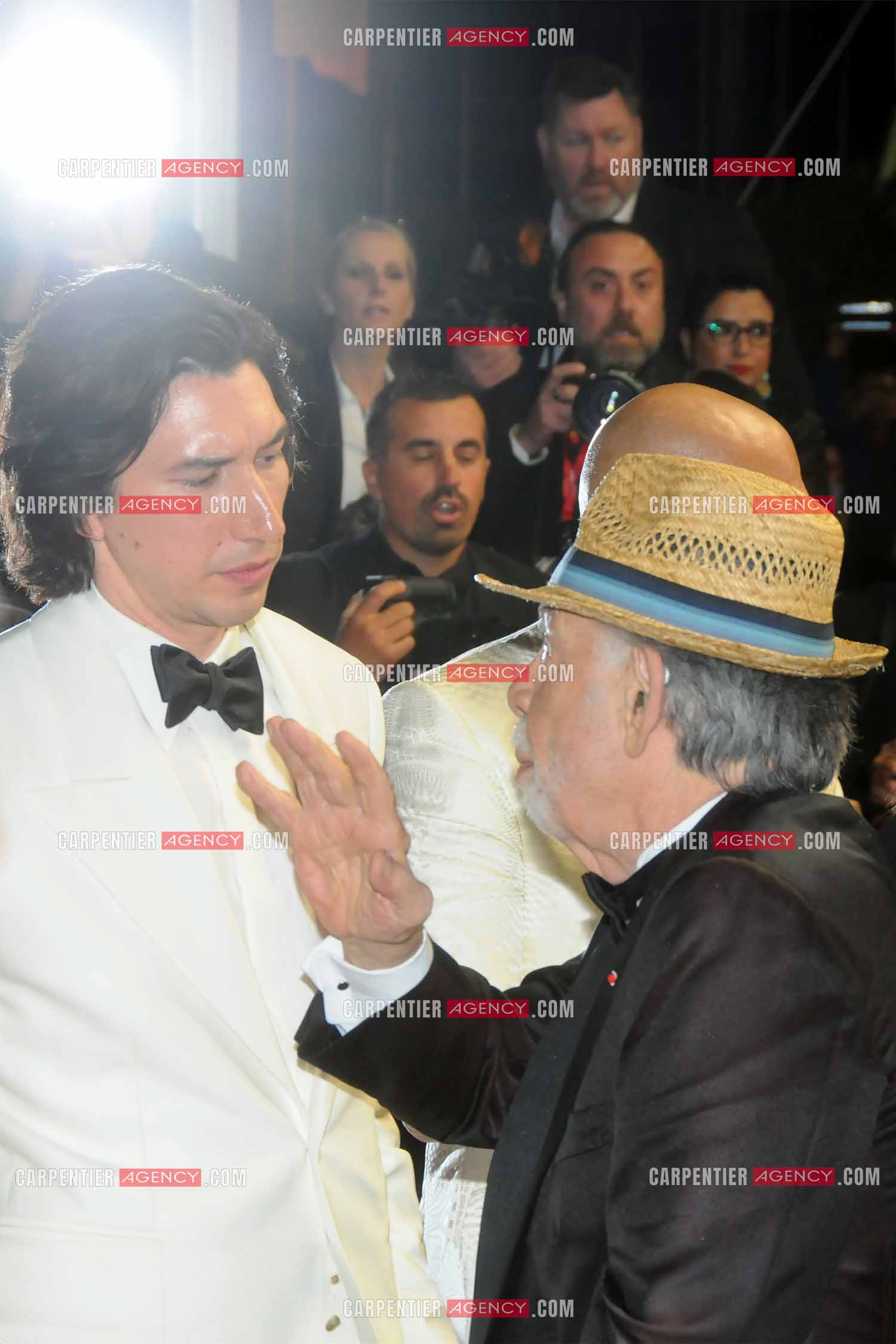 Festival de Cannes 2024. 77e édition du 14 au 25 Mai 2024. Le réalisateur et sénariste Francis Ford Coppola et l'acteur Adam Driver pour la projection du film “ Megalopolis “.