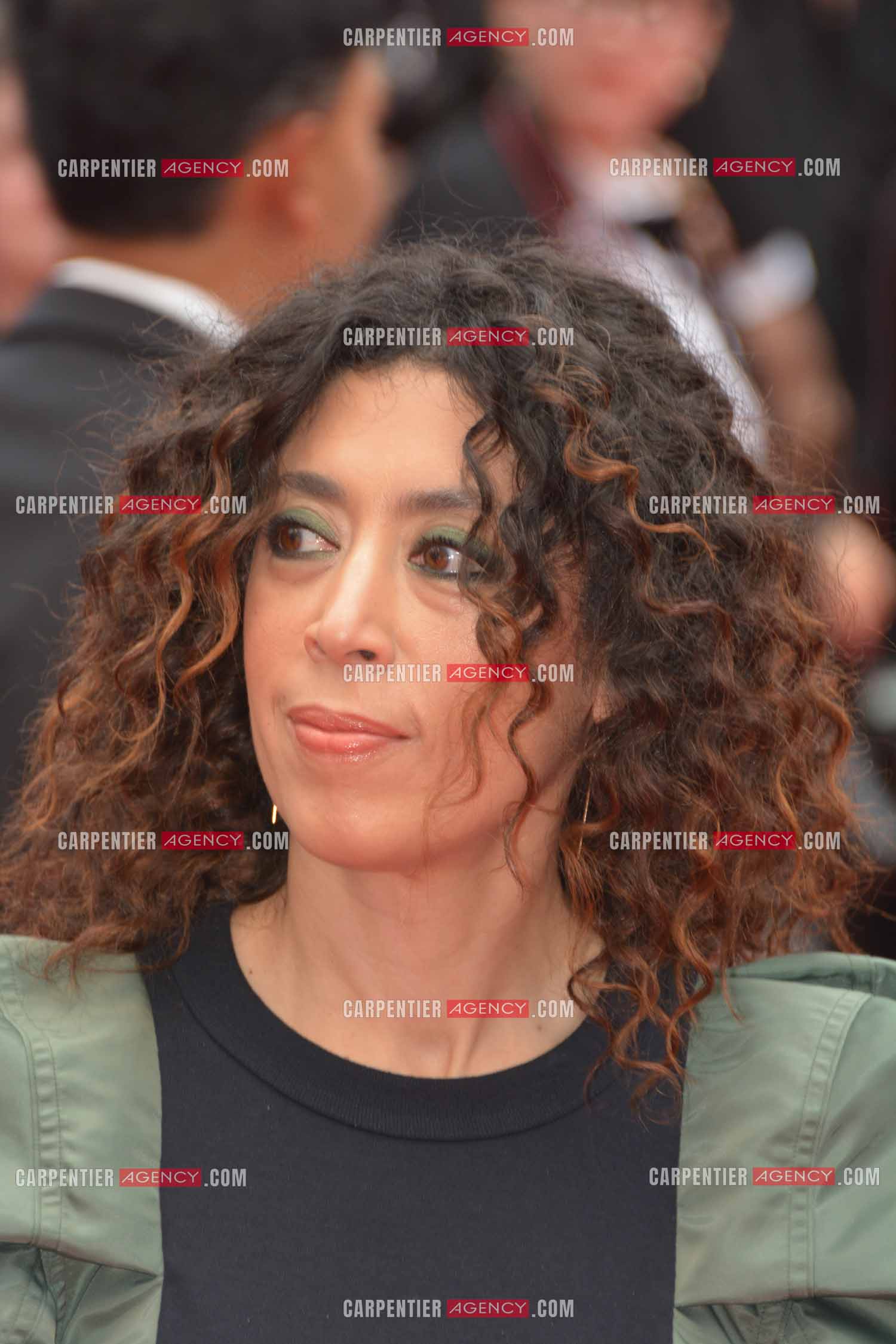Ouverture du  77ème Festival de Cannes du 14 au 25 mai 2024. L'actrice Naidra Ayadi lors de la cérémonie d'ouverture.