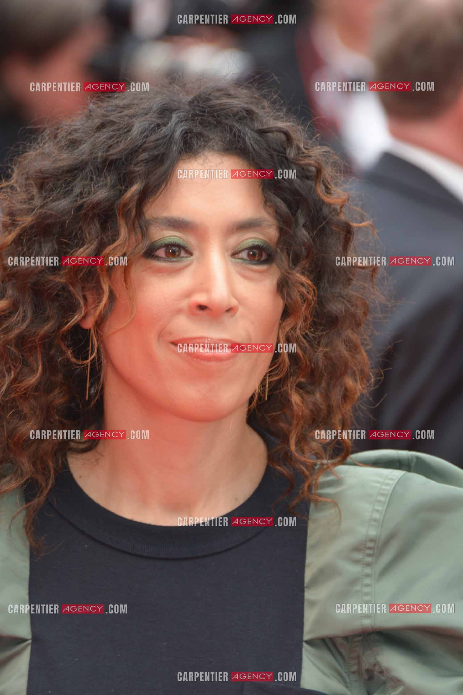 Ouverture du  77ème Festival de Cannes du 14 au 25 mai 2024. L'actrice Naidra Ayadi lors de la cérémonie d'ouverture.