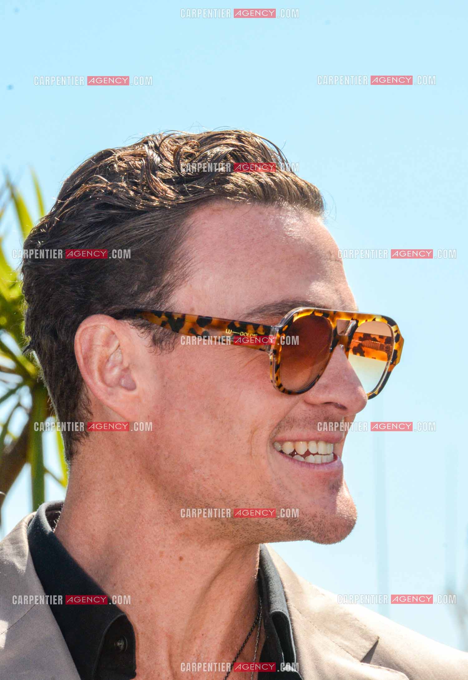 Festival de Cannes 2024. 77e édition du 14 au 25 Mai 2024. Photocall du film "The Surfer". L'acteur Alexander Bertrand.