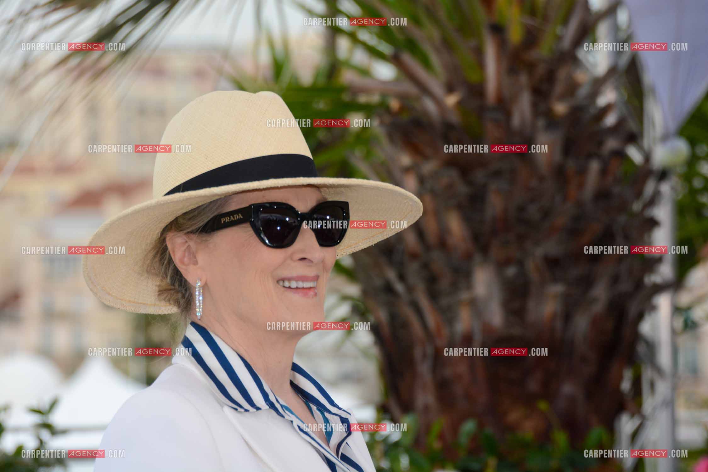 Ouverture du  77ème Festival de Cannes du 14 au 25 mai 2024. Meryl Streep reçoit une Palme d’Or honorifique et assiste à un photocall.