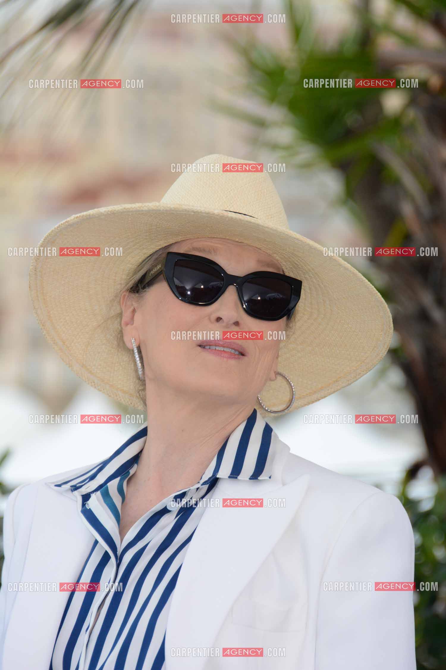 Ouverture du  77ème Festival de Cannes du 14 au 25 mai 2024. Meryl Streep reçoit une Palme d’Or honorifique et assiste à un photocall.