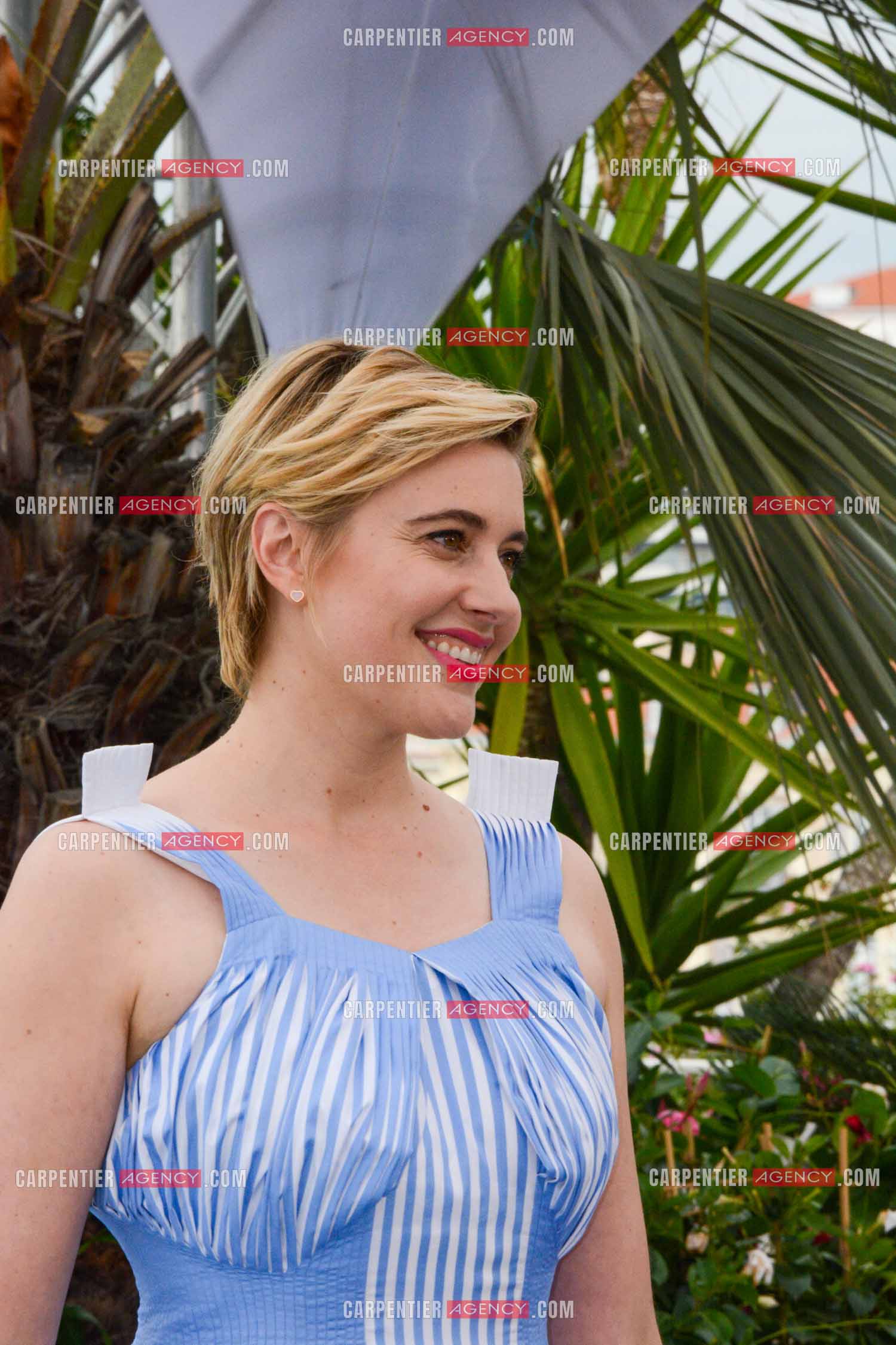 Ouverture du  77ème Festival de Cannes du 14 au 25 mai 2024. Photocall du Jury des Longs Métrages: L'actrice Greta Gerwig.