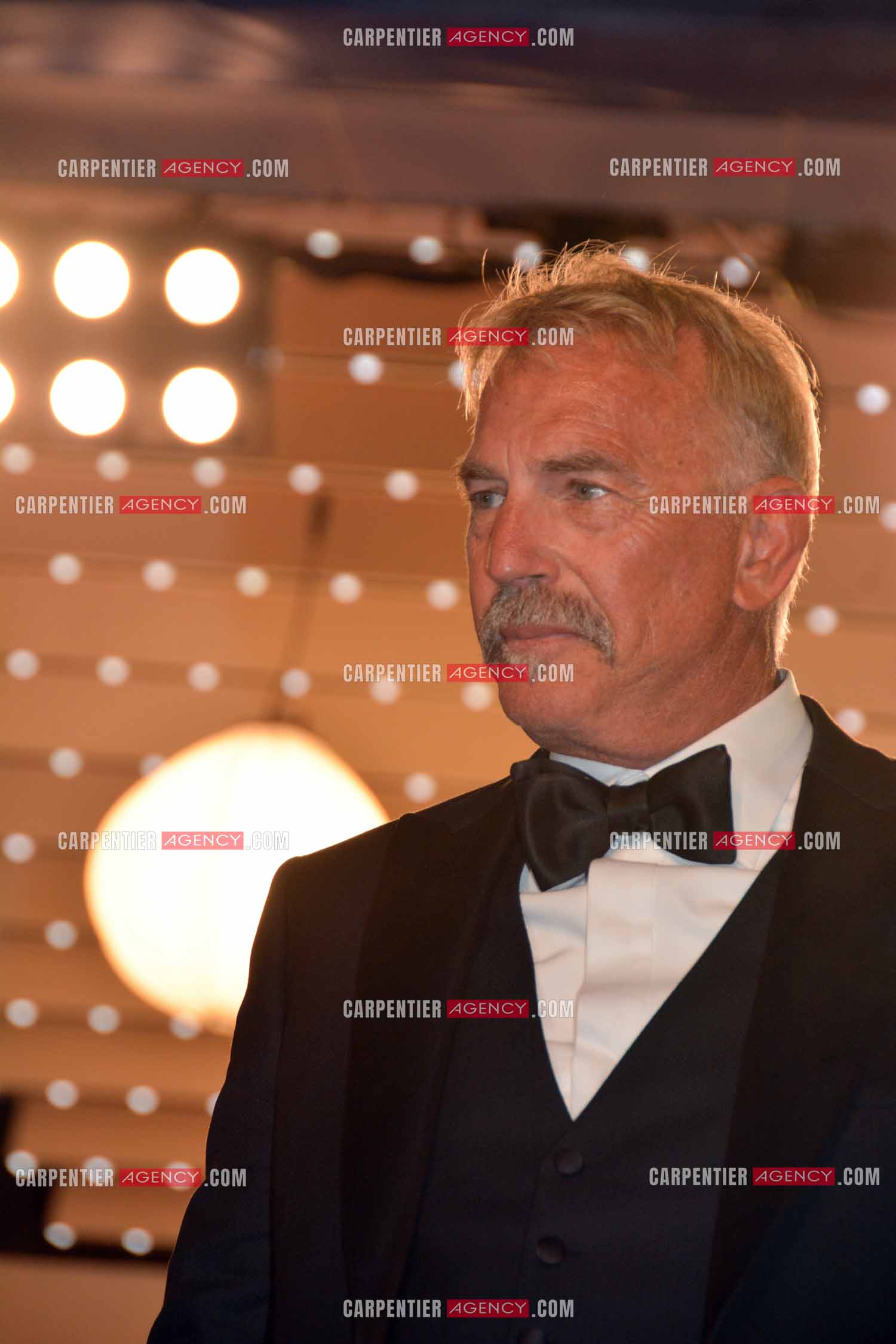 Ouverture du  77ème Festival de Cannes du 14 au 25 mai 2024.Le film “Horizon“,  une saga américaine. L'acteur américain Kevin Costner.