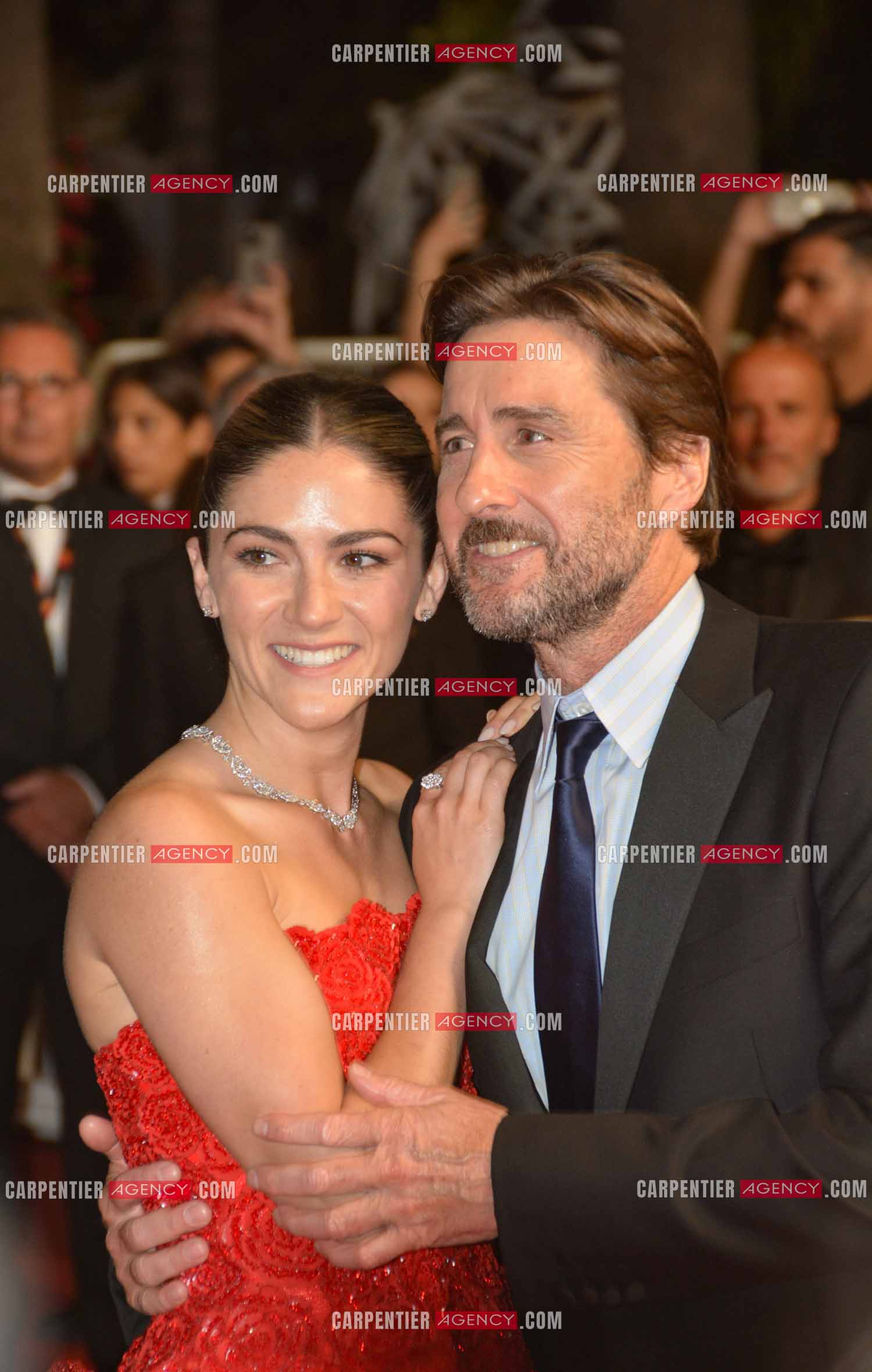 Ouverture du  77ème Festival de Cannes du 14 au 25 mai 2024.Le film “Horizon“,  une saga américaine. L'actrice Isabelle Fuhrman et l'acteur Luke Wilson.
