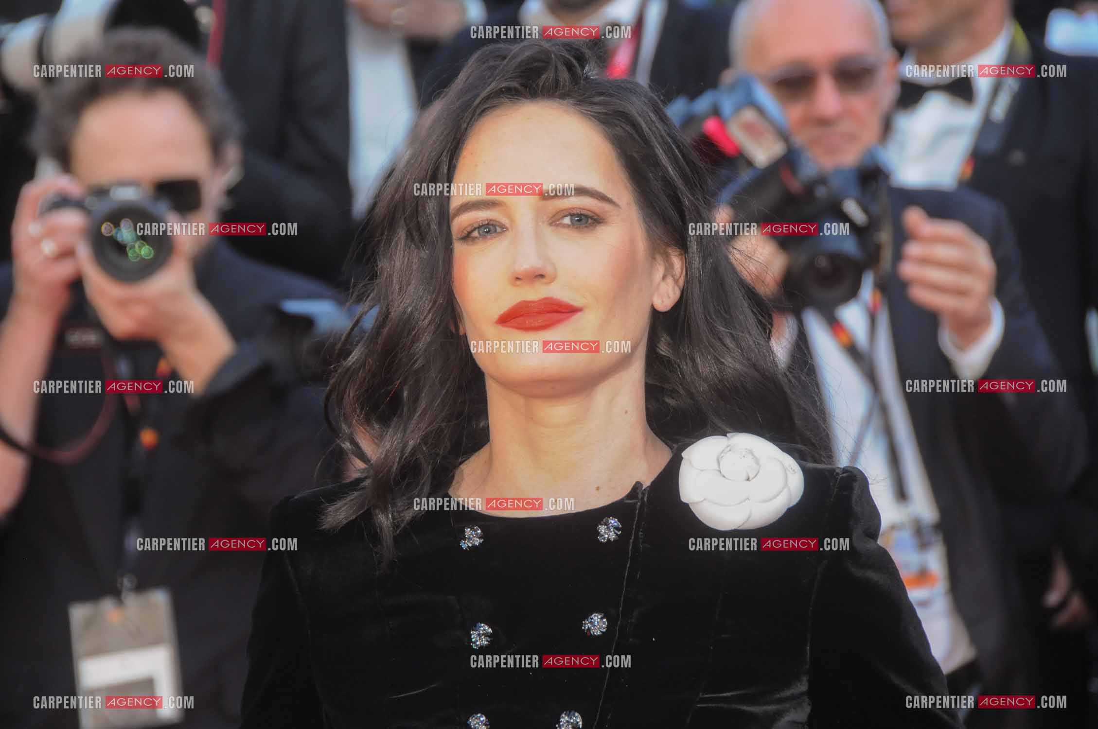 Ouverture du  77ème Festival de Cannes du 14 au 25 mai 2024. Montée des marches du film “ Emilia Perez “. Eva Green.