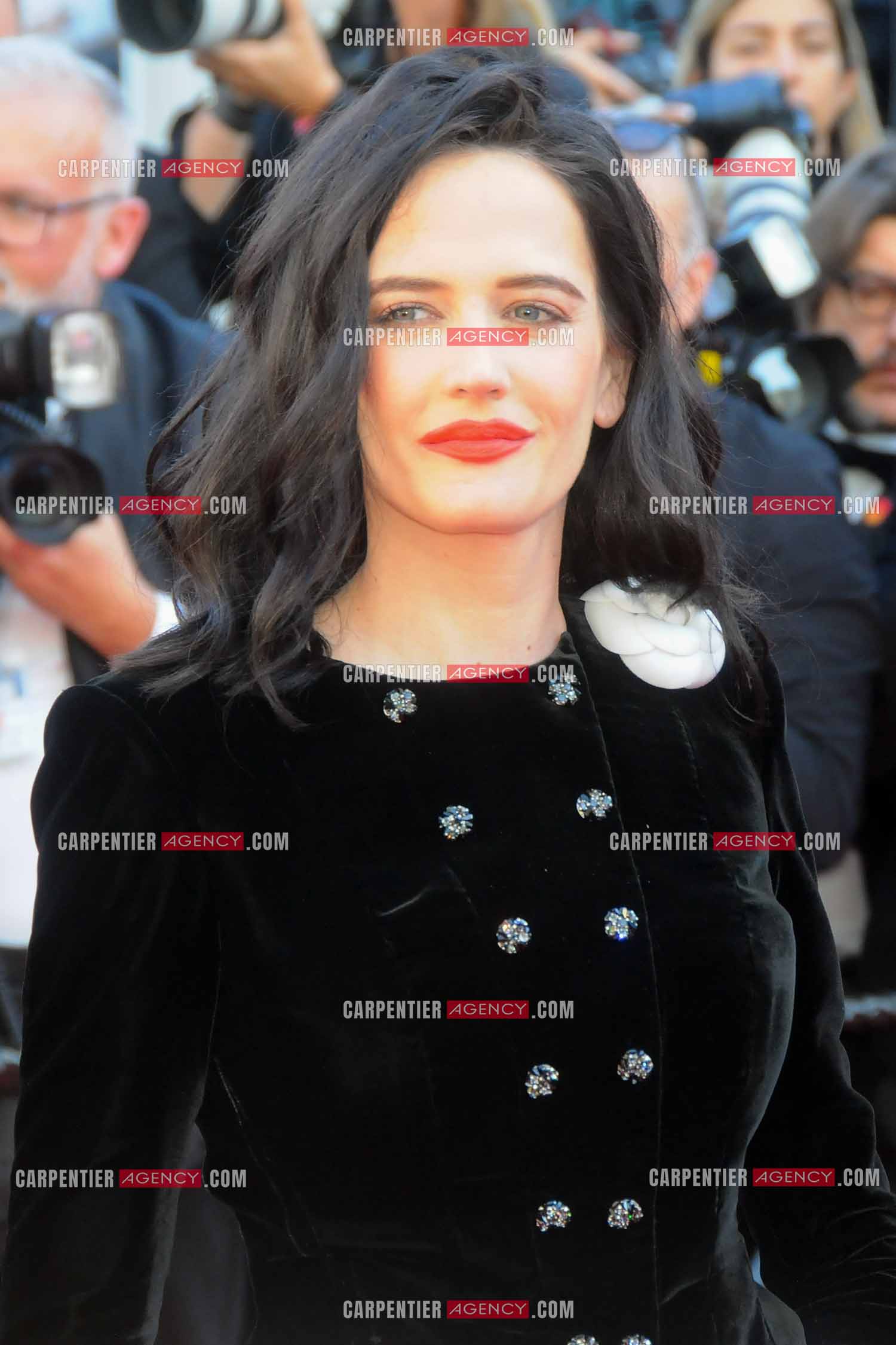 Ouverture du  77ème Festival de Cannes du 14 au 25 mai 2024. Montée des marches du film “ Emilia Perez “. Eva Green.