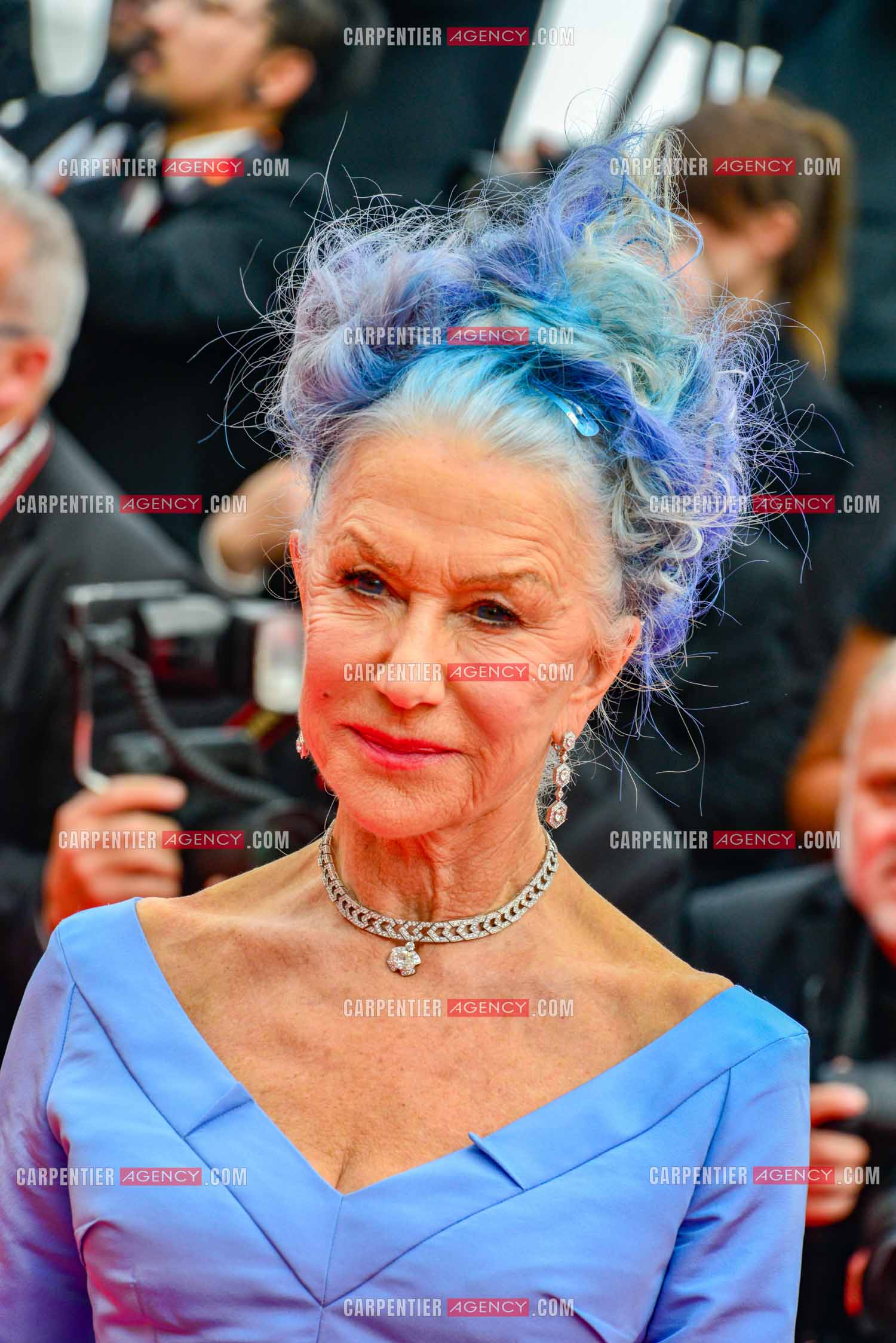 Festival de Cannes 2023. 76e édition, du 16 au 27 mai 2023 au Palais des festivals, à Cannes. L'actrice britannico-américaine Helen Mirren assiste à la cérémonie d'ouverture et à la projection du film “ Jeanne du Barry “.