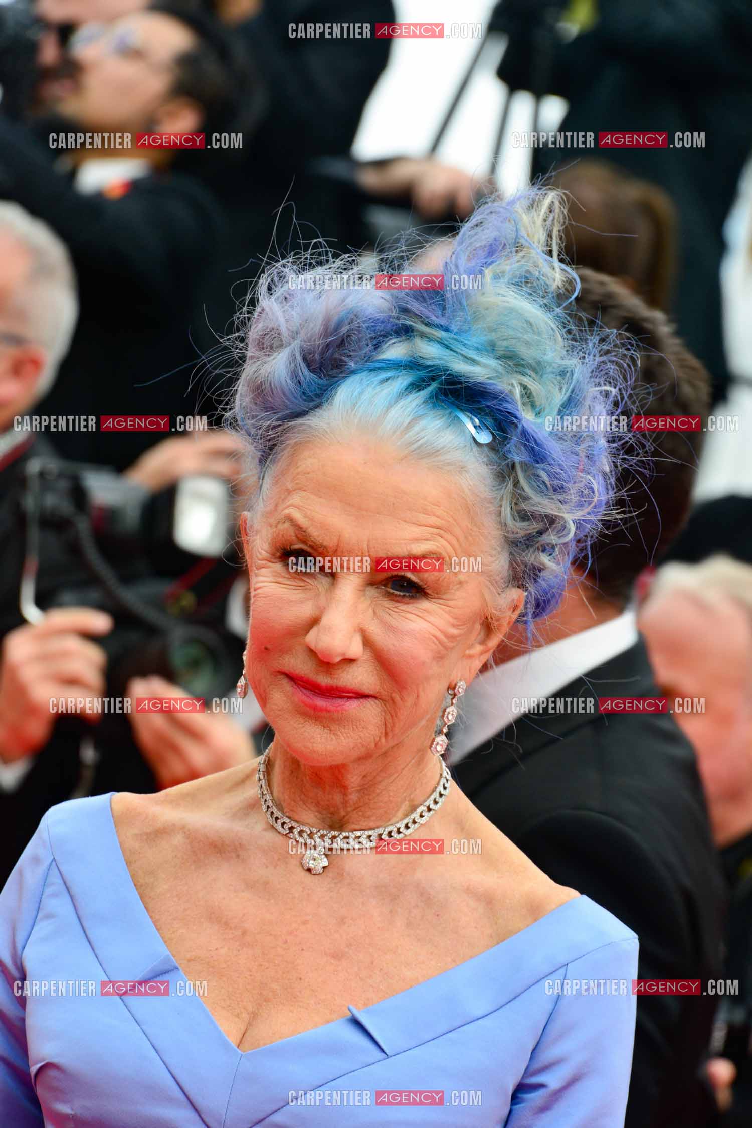 Festival de Cannes 2023. 76e édition, du 16 au 27 mai 2023 au Palais des festivals, à Cannes. L'actrice britannico-américaine Helen Mirren assiste à la cérémonie d'ouverture et à la projection du film “ Jeanne du Barry “.