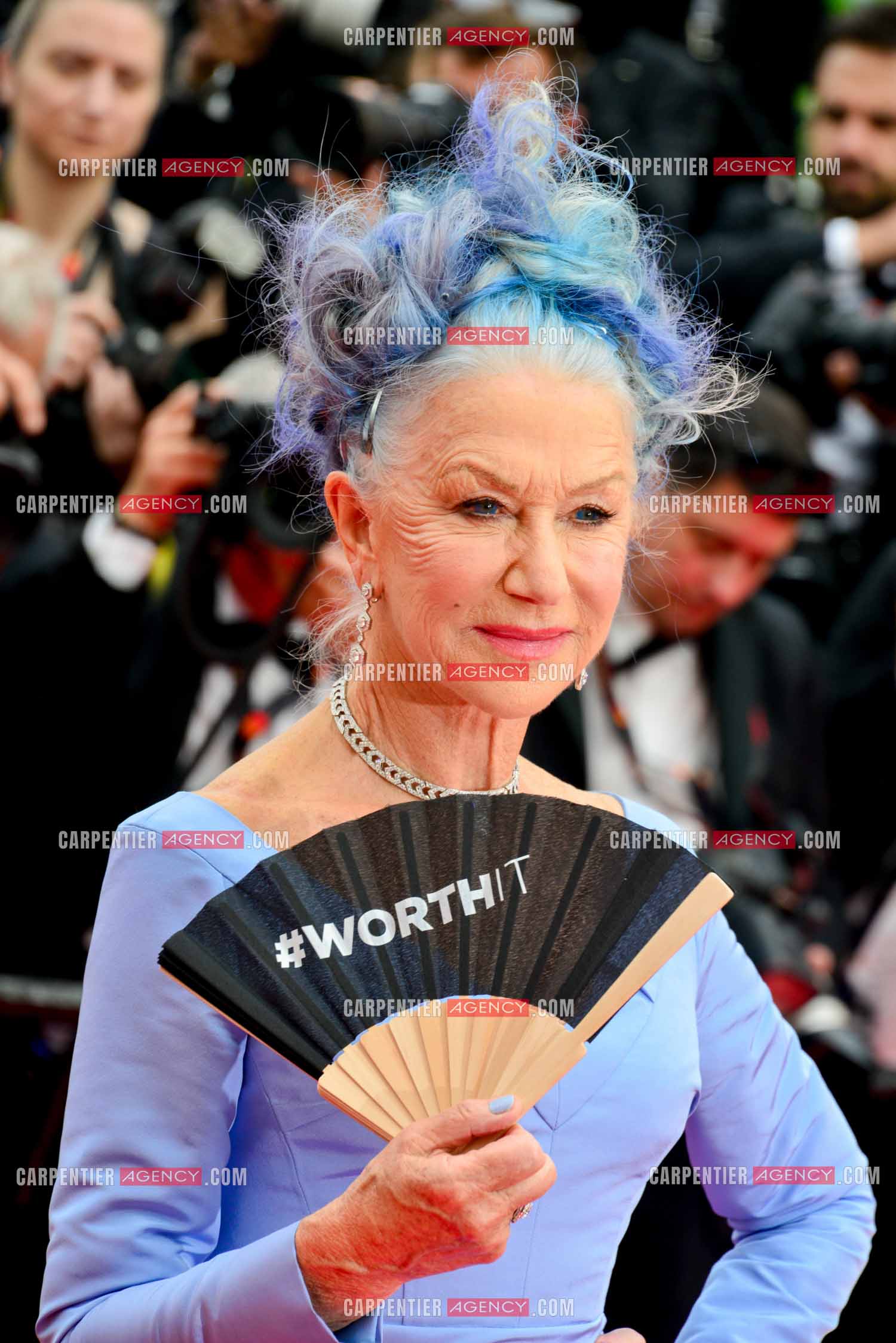 Festival de Cannes 2023. 76e édition, du 16 au 27 mai 2023 au Palais des festivals, à Cannes. L'actrice britannico-américaine Helen Mirren assiste à la cérémonie d'ouverture et à la projection du film “ Jeanne du Barry “.