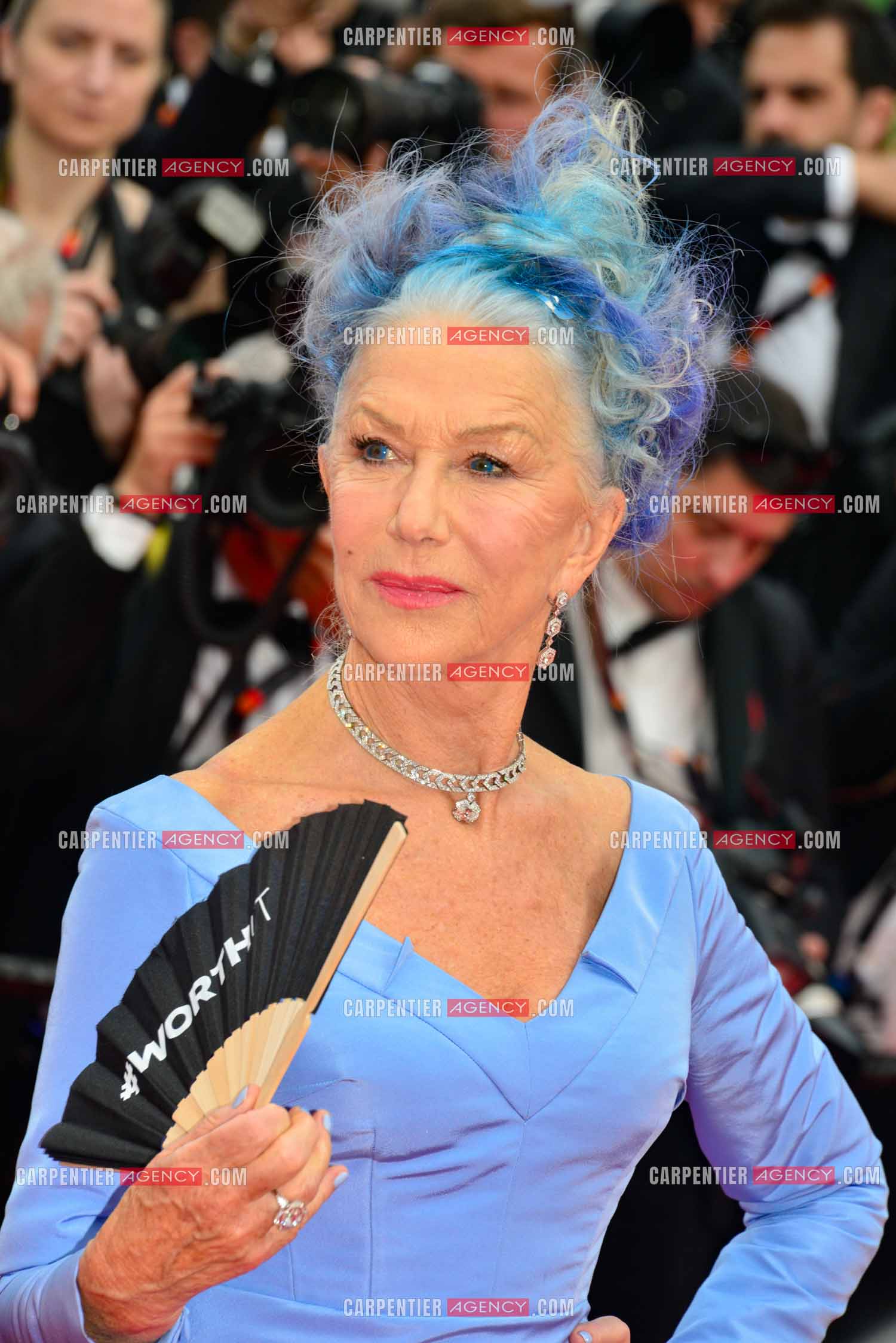 Festival de Cannes 2023. 76e édition, du 16 au 27 mai 2023 au Palais des festivals, à Cannes. L'actrice britannico-américaine Helen Mirren assiste à la cérémonie d'ouverture et à la projection du film “ Jeanne du Barry “.
