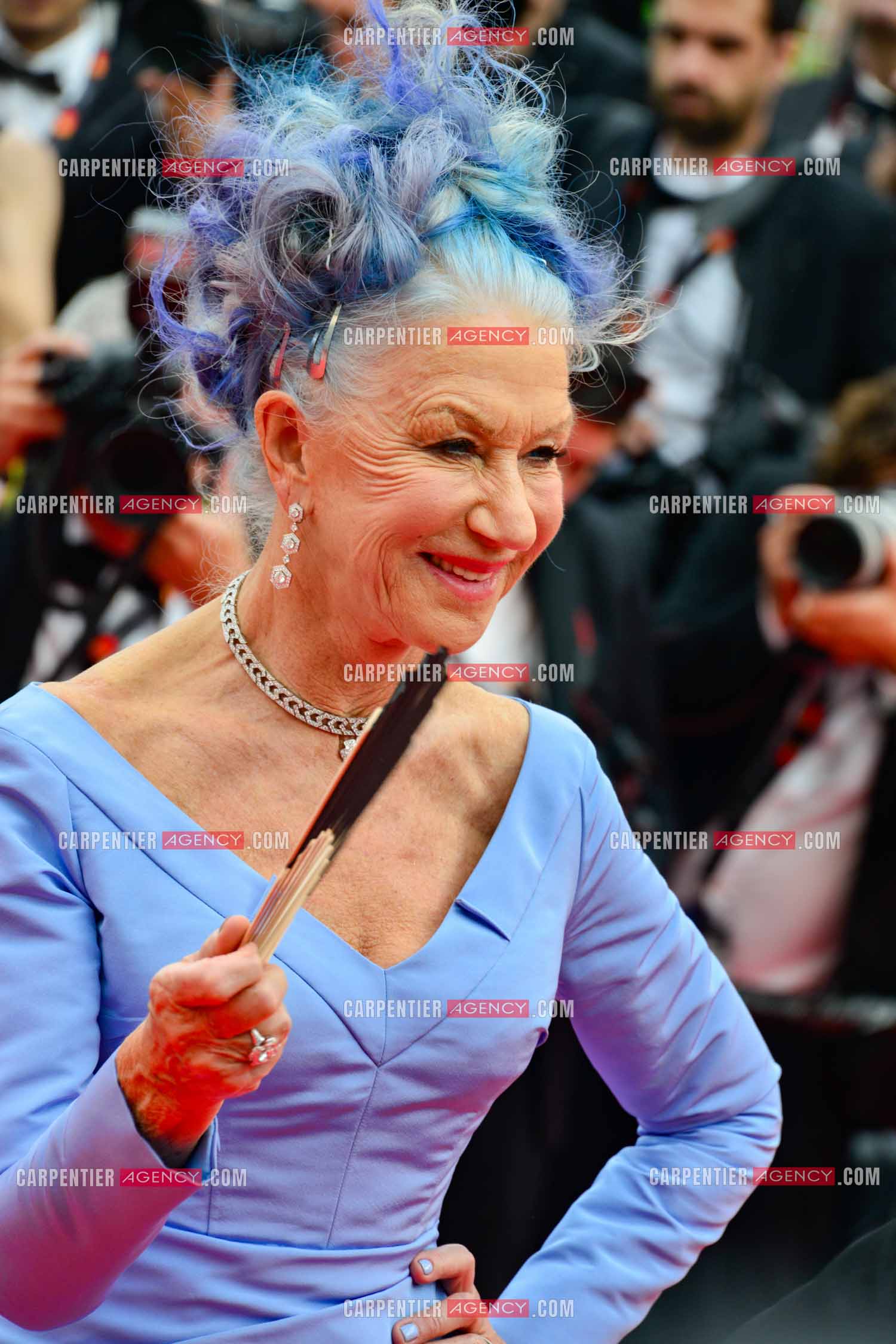 Festival de Cannes 2023. 76e édition, du 16 au 27 mai 2023 au Palais des festivals, à Cannes. L'actrice britannico-américaine Helen Mirren assiste à la cérémonie d'ouverture et à la projection du film “ Jeanne du Barry “.