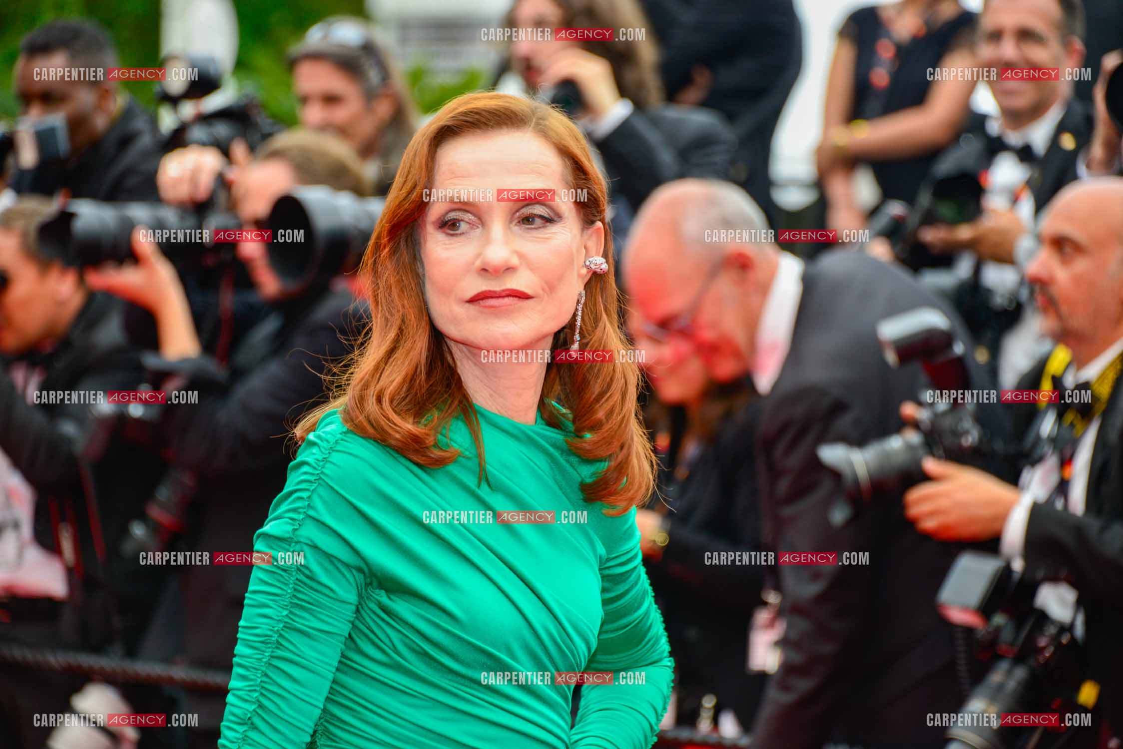 Festival de Cannes 2022. L'actrice Isabelle Huppert.