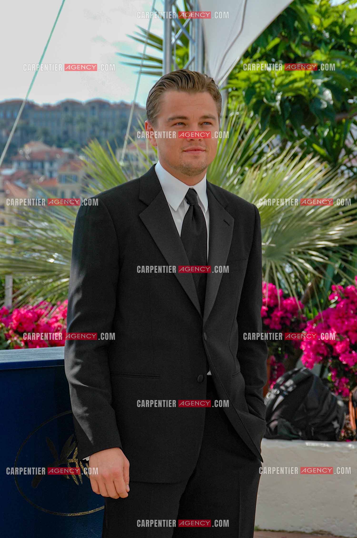 Festival de Cannes 2007. 60e édition du festival, du 16 au 27 mai 2007. L'acteur américain Léonardo DiCaprio venu pour présenter le film  “ 11e heure “.