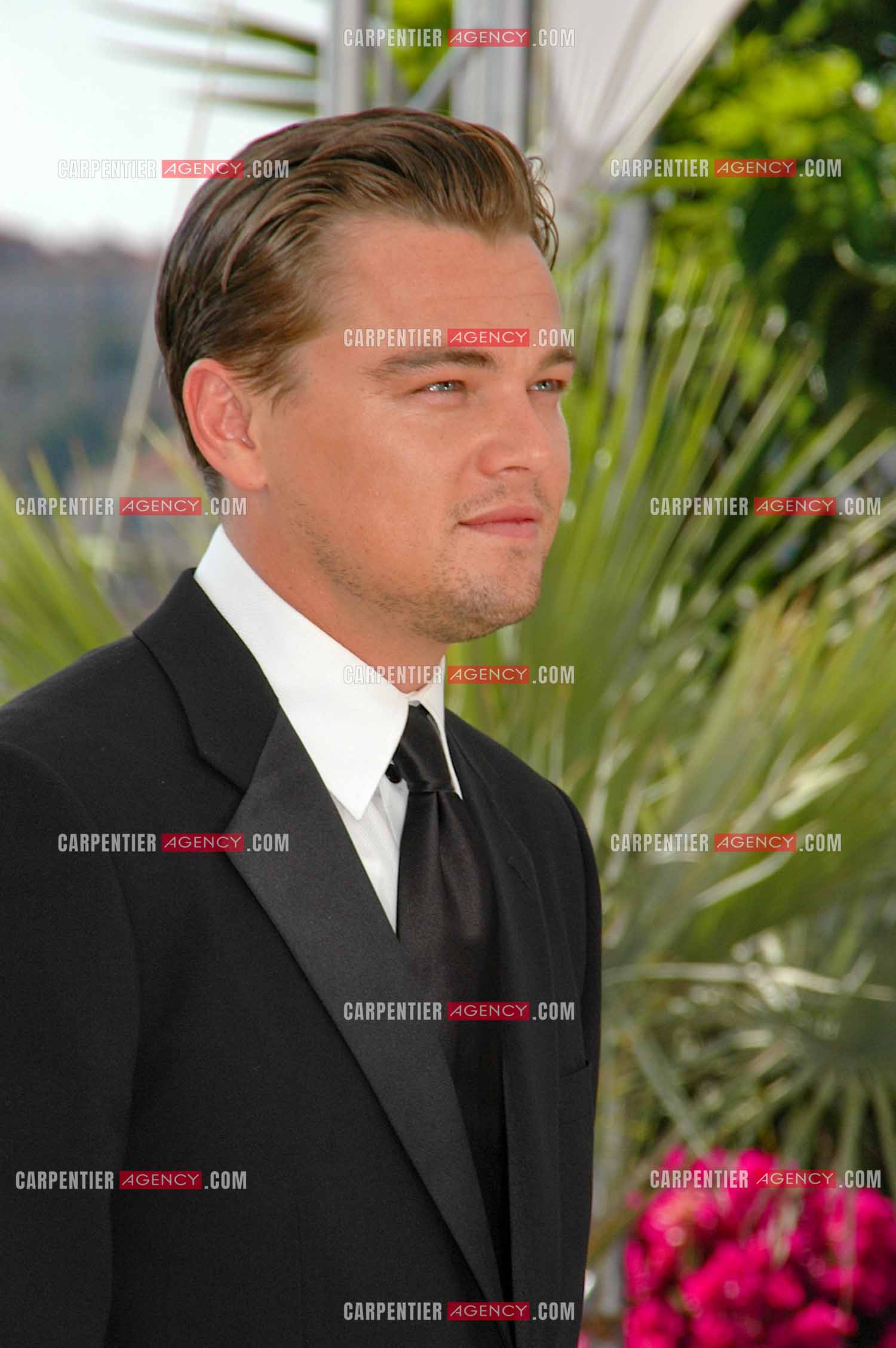 Festival de Cannes 2007. 60e édition du festival, du 16 au 27 mai 2007. L'acteur américain Léonardo DiCaprio venu pour présenter le film  “ 11e heure “.