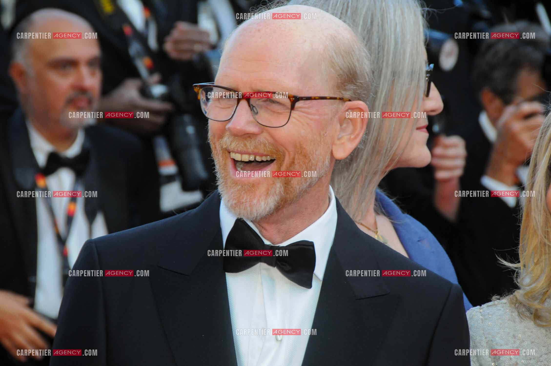 Ouverture du  77ème Festival de Cannes du 14 au 25 mai 2024. Montée des marches du film “ Emilia Perez “. Ron Howard.