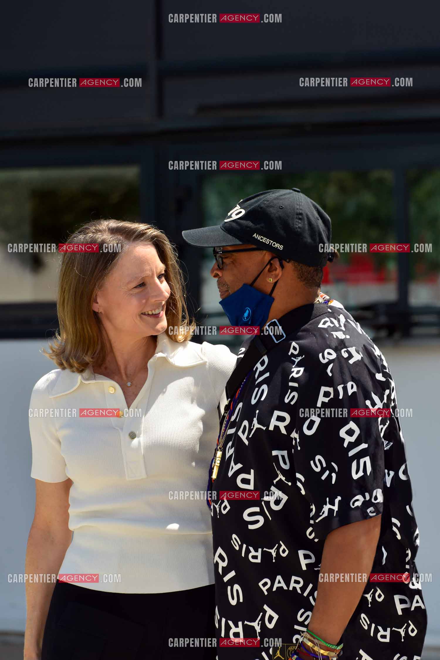 Festival de Cannes 2021. 74e édition du 6 au 17 juillet 2021. L'actrice Jodie Foster, invitée d'honneur de ce festival et Spike Lee President du Jury.