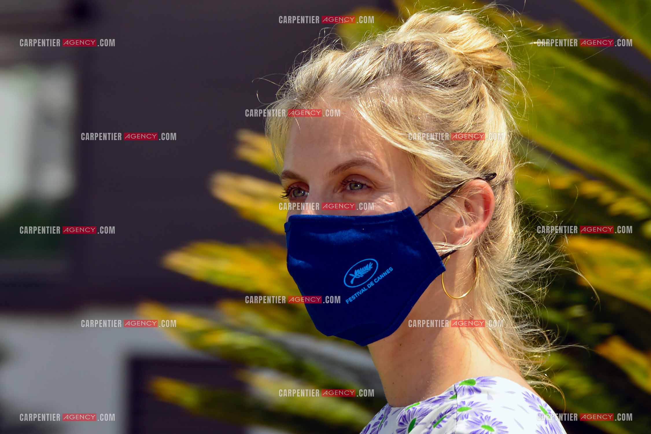 Festival de Cannes 2021. 74e édition du 6 au 17 juillet 2021. L'actrice Mélanie Laurent présente au festival en tant que membre du jury.