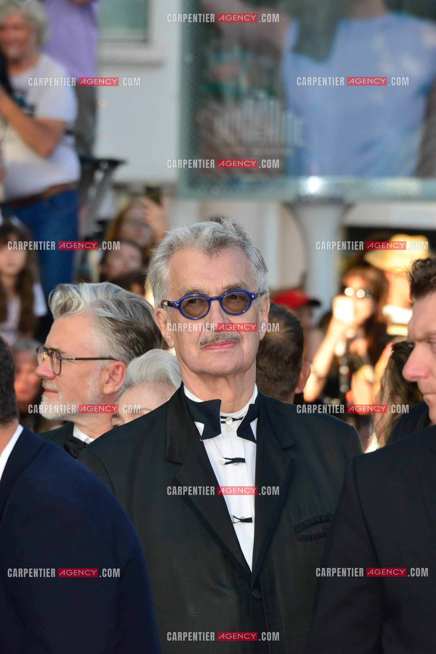 Festival de Cannes 2023. 76e édition du 16 au 27 mai 2023 au Palais des festivals, à Cannes. Le réalisateur et scénariste Wim Wenders assiste à la cérémonie de clôture.
