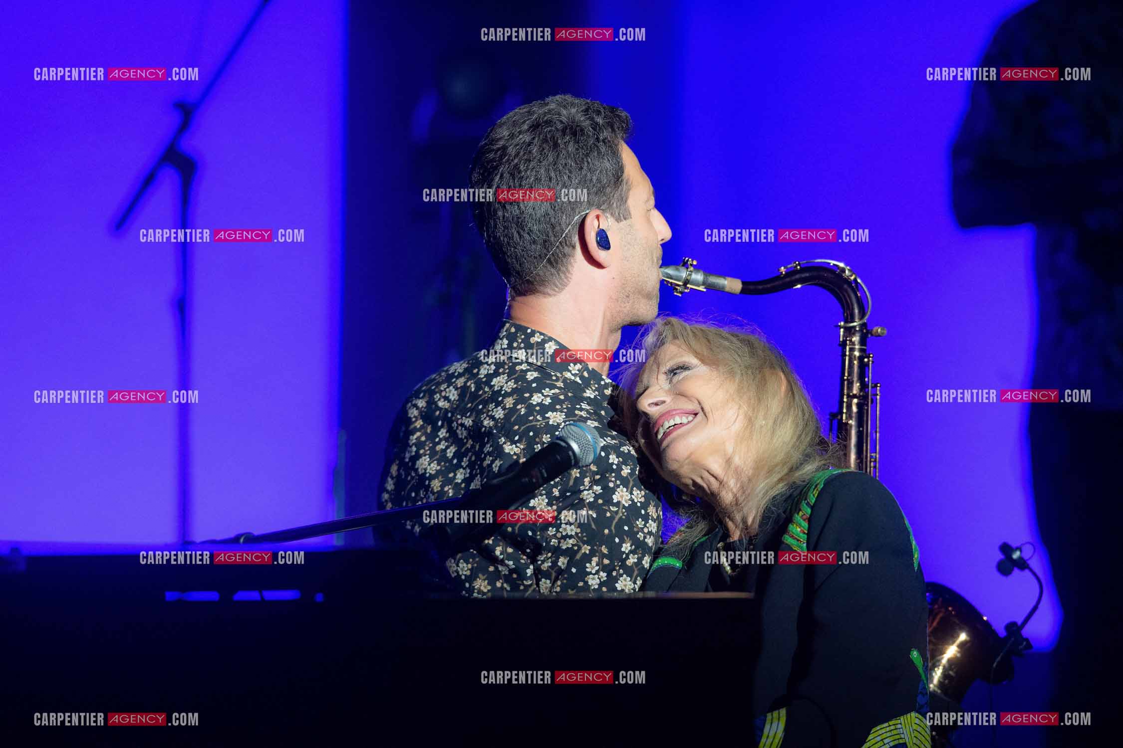 La chanteuse Véronique Sanson au festival de Ramatuelle pour sa dernière date de sa tournée d'été "Hasta Luego".      ( Exclusif )