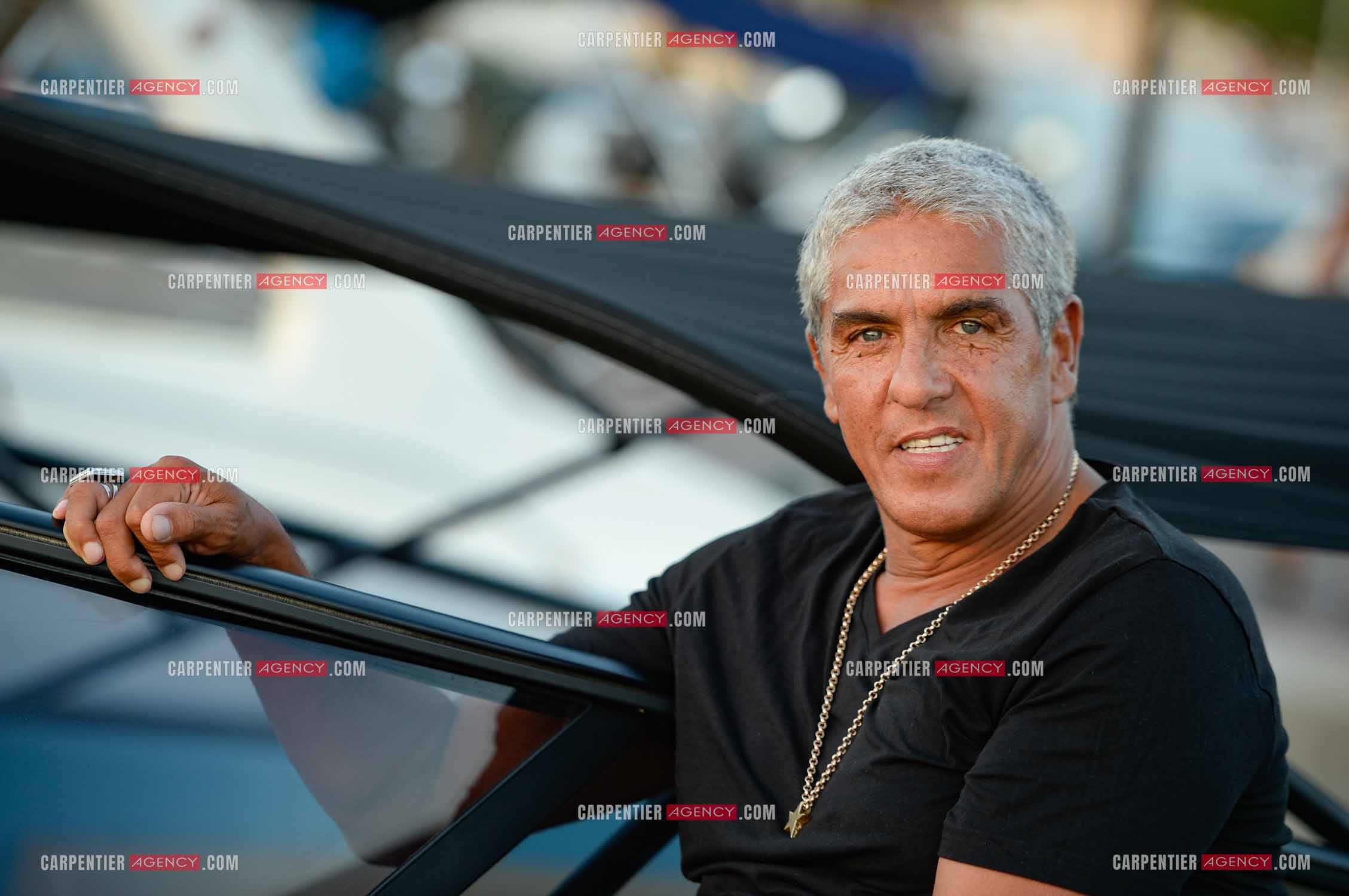 Portrait de l'acteur Samy Naceri.    ( Exclusif )